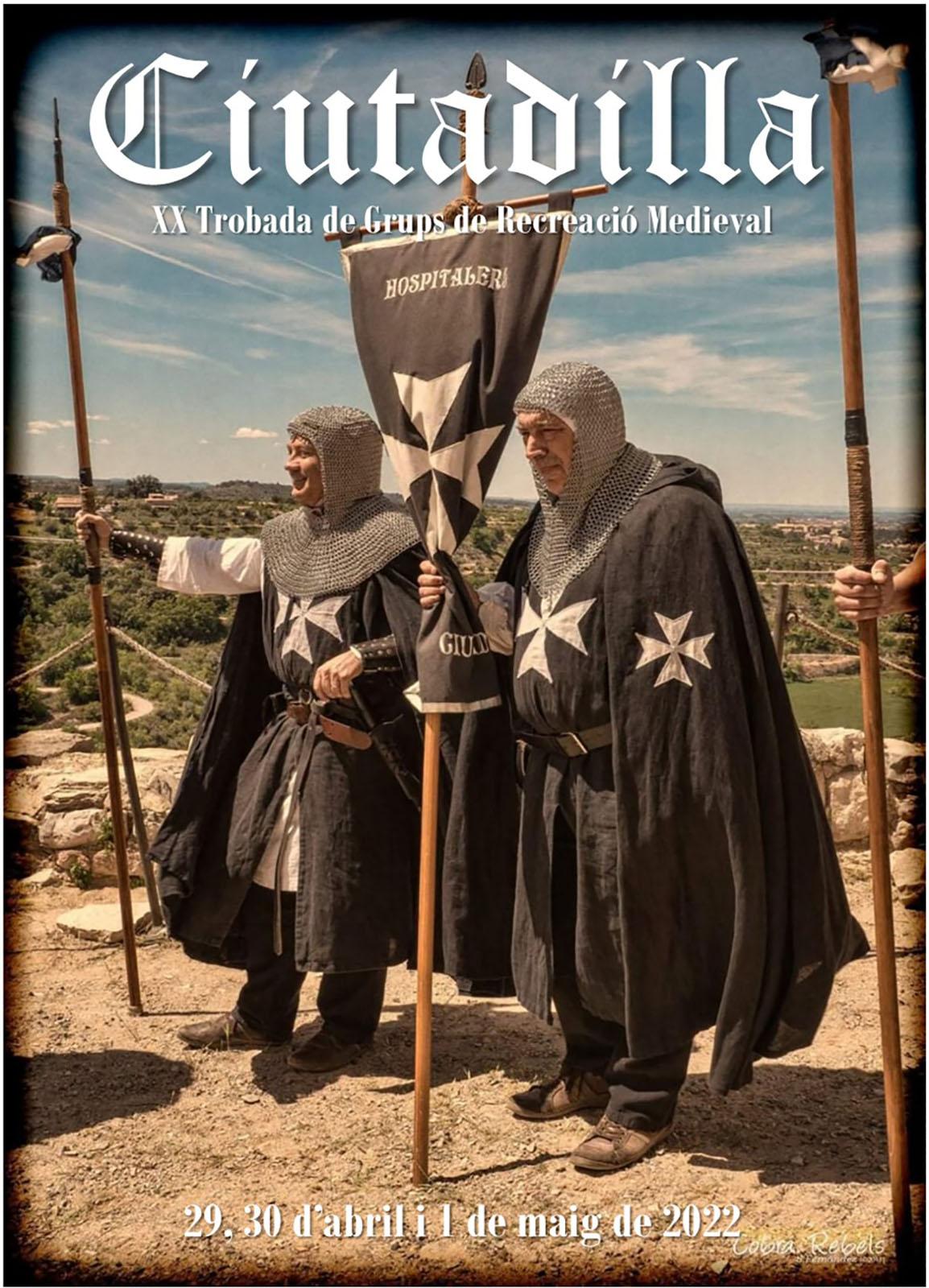 cartell Ciutadilla medieval 2022