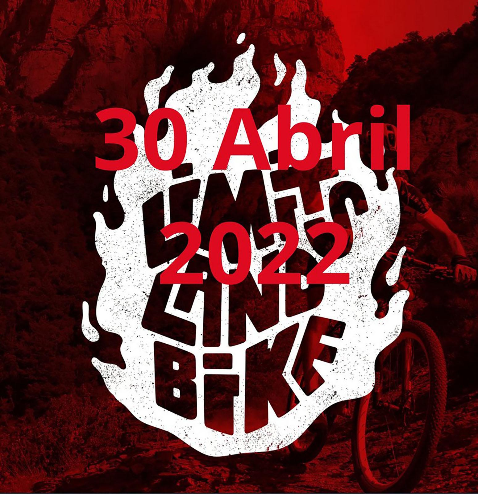 cartell Cursa BTT 'Limits Land Bike'