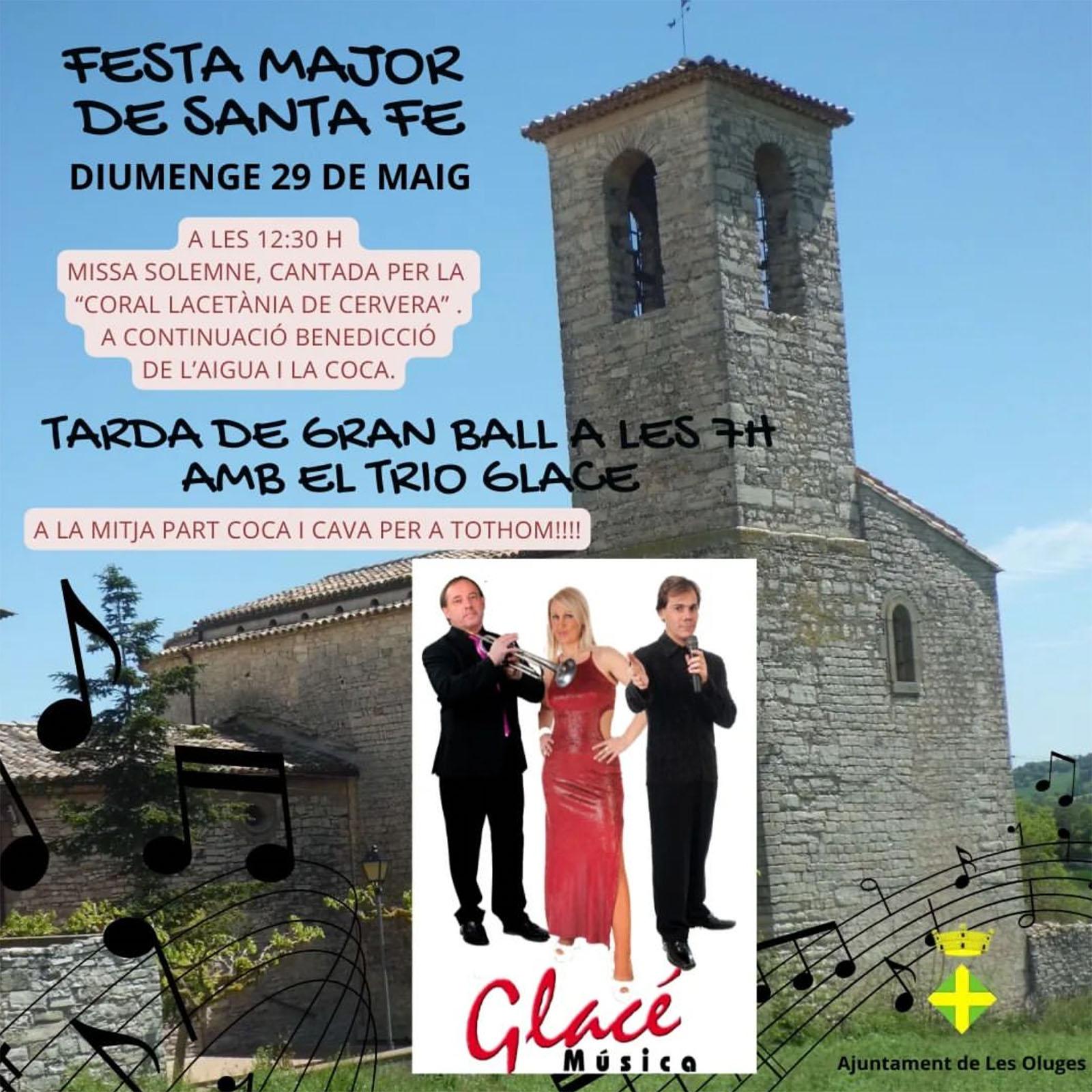 cartell Festa Major de Santa Fe 2022