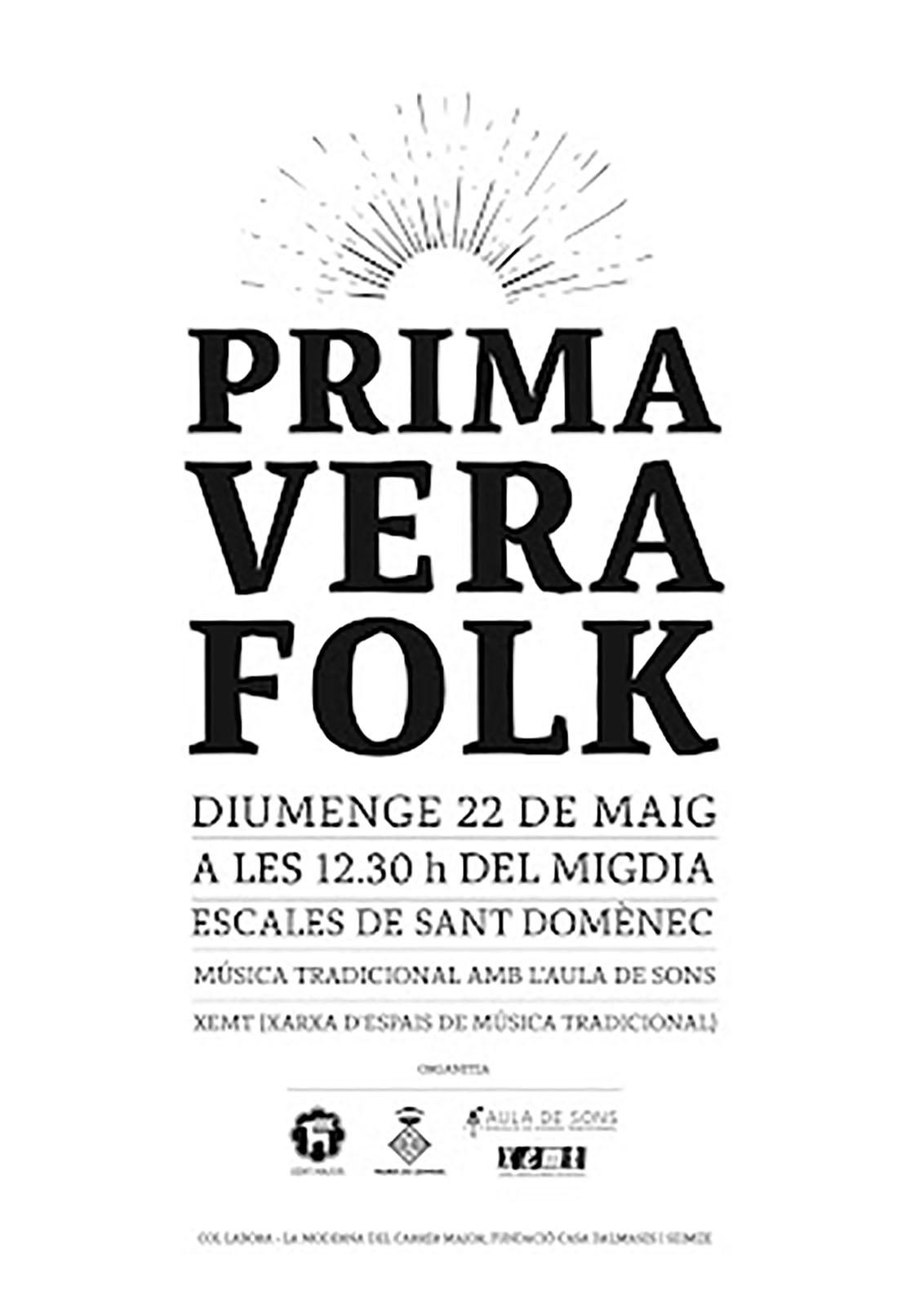 cartell Primavera Folk 2022