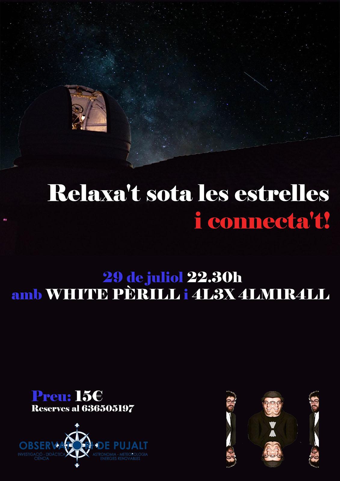 cartell Concert 'Relax sota les estrelles'