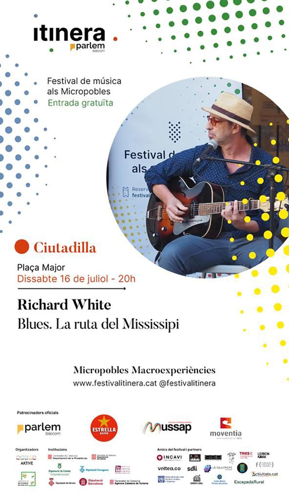 cartell Concert  de Richard White