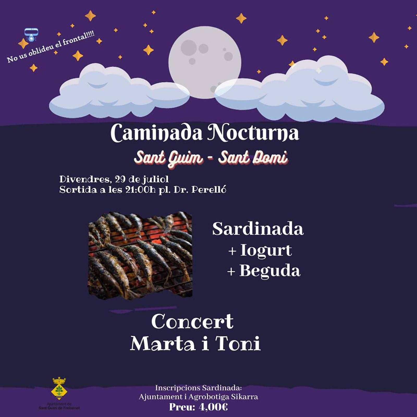 cartell Caminada nocturna