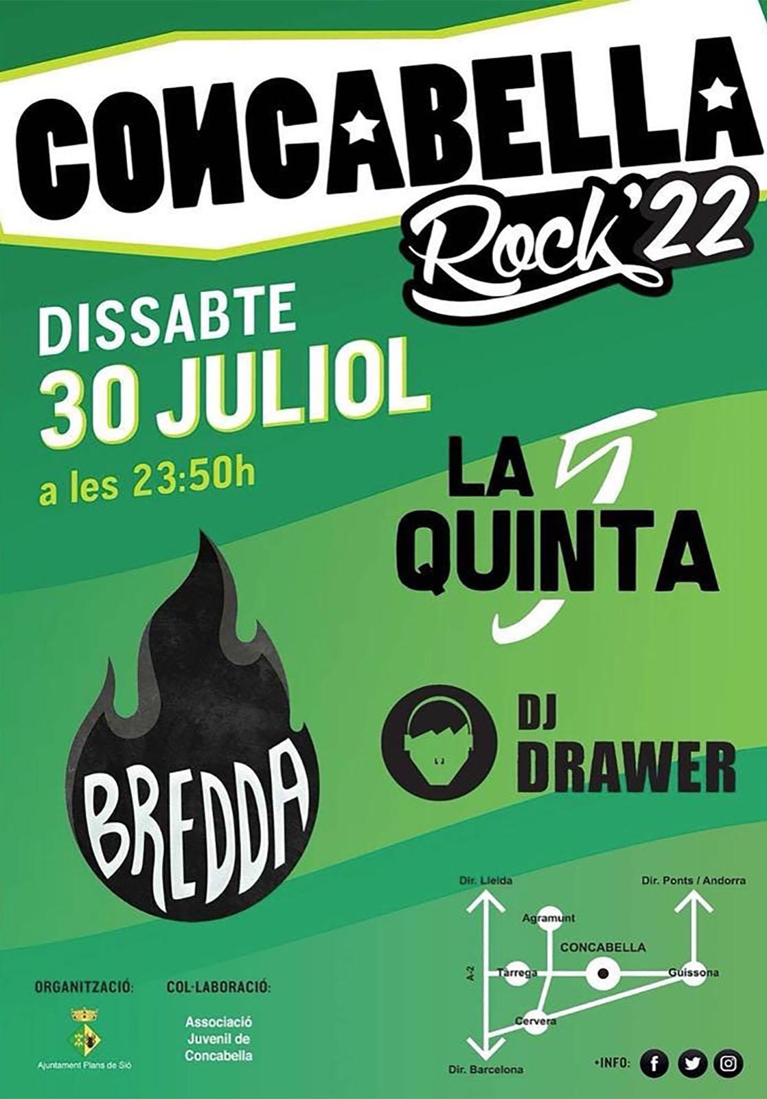 cartell Concabella Rock 22