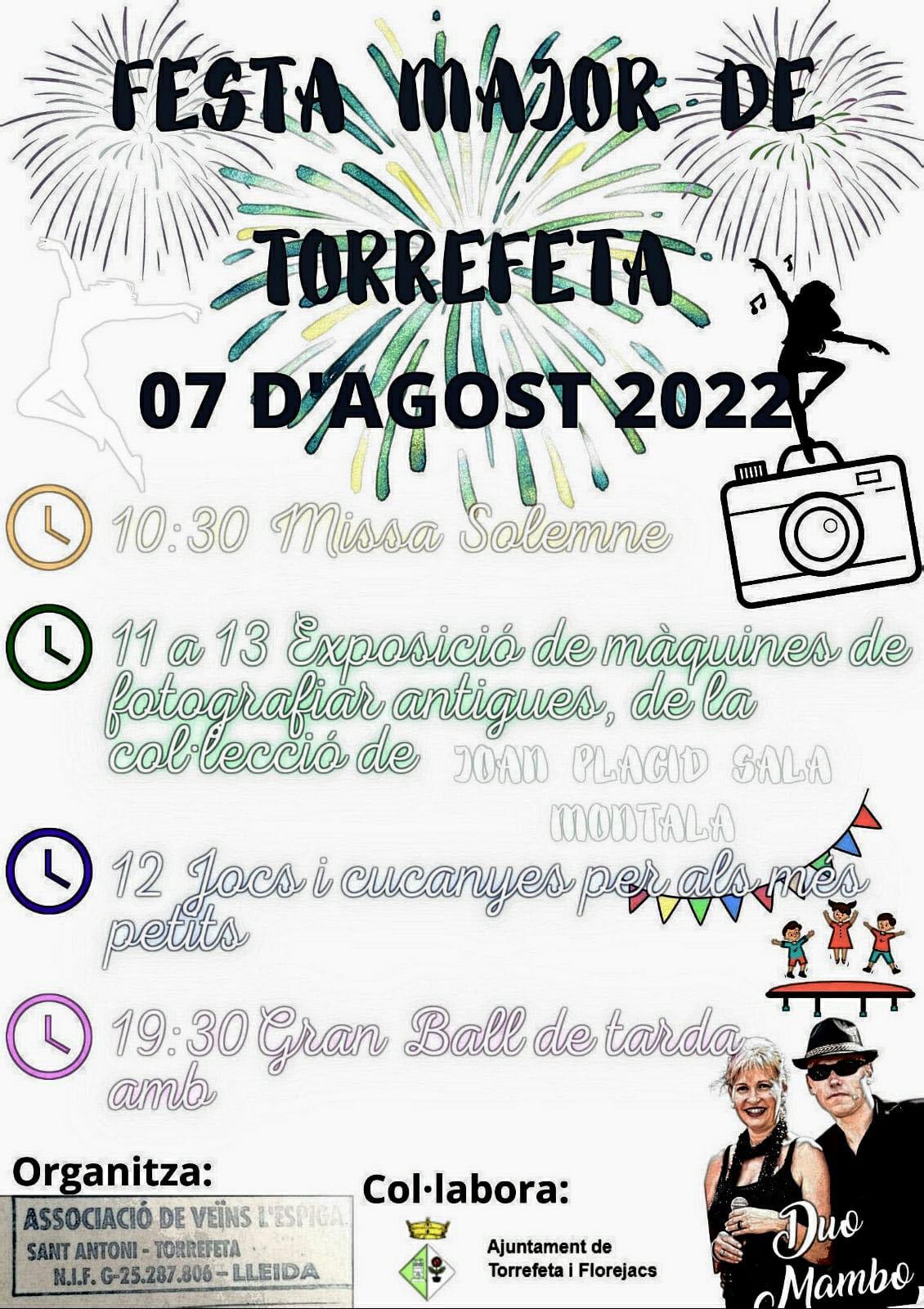 Festa Major de Torrefeta 2022