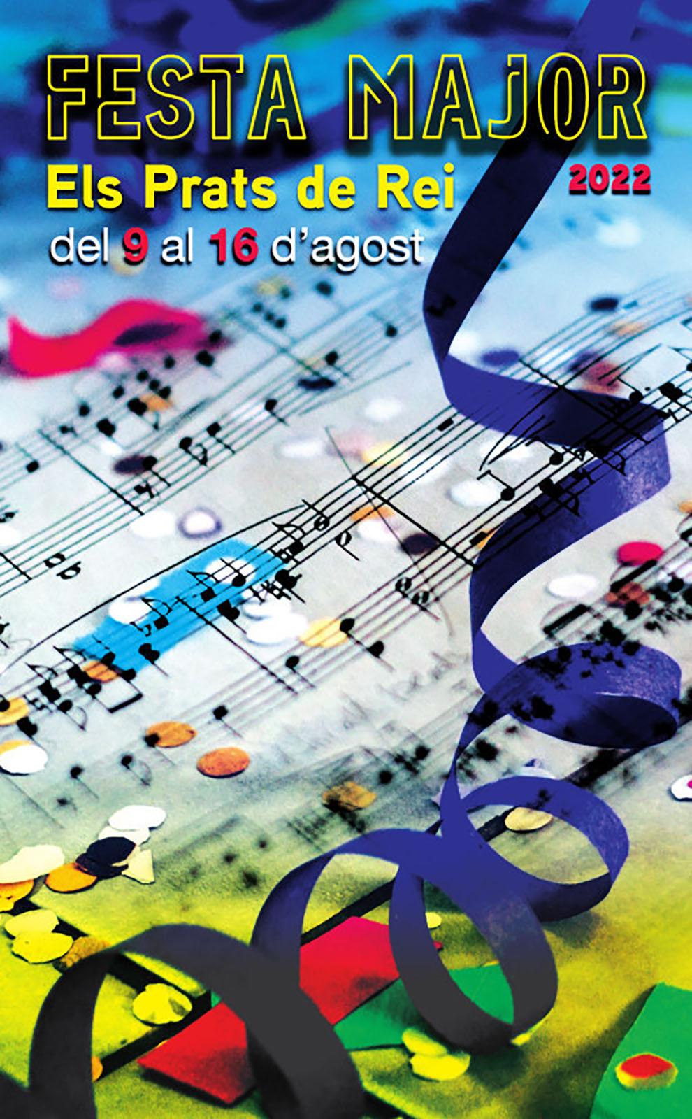 cartell Festa Major de Els Prats de Rei 2022