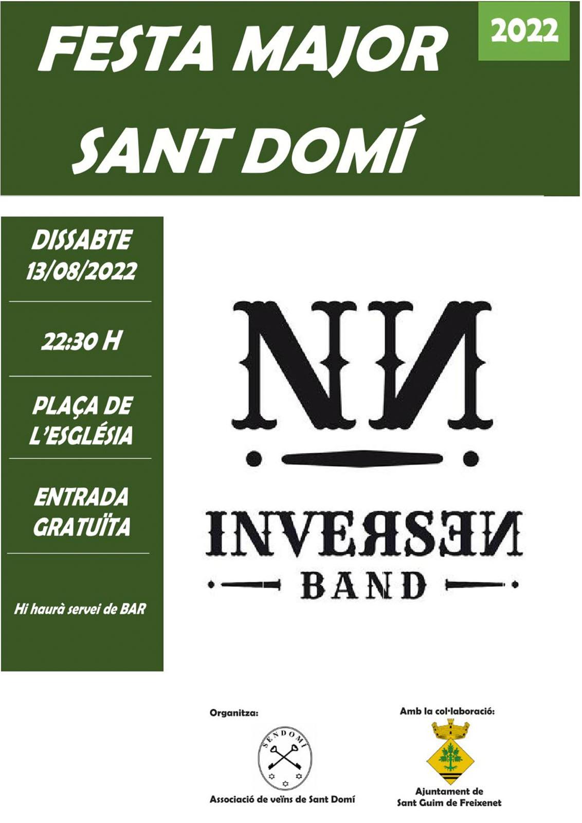 cartell Festa Major de Sant Domí 2022