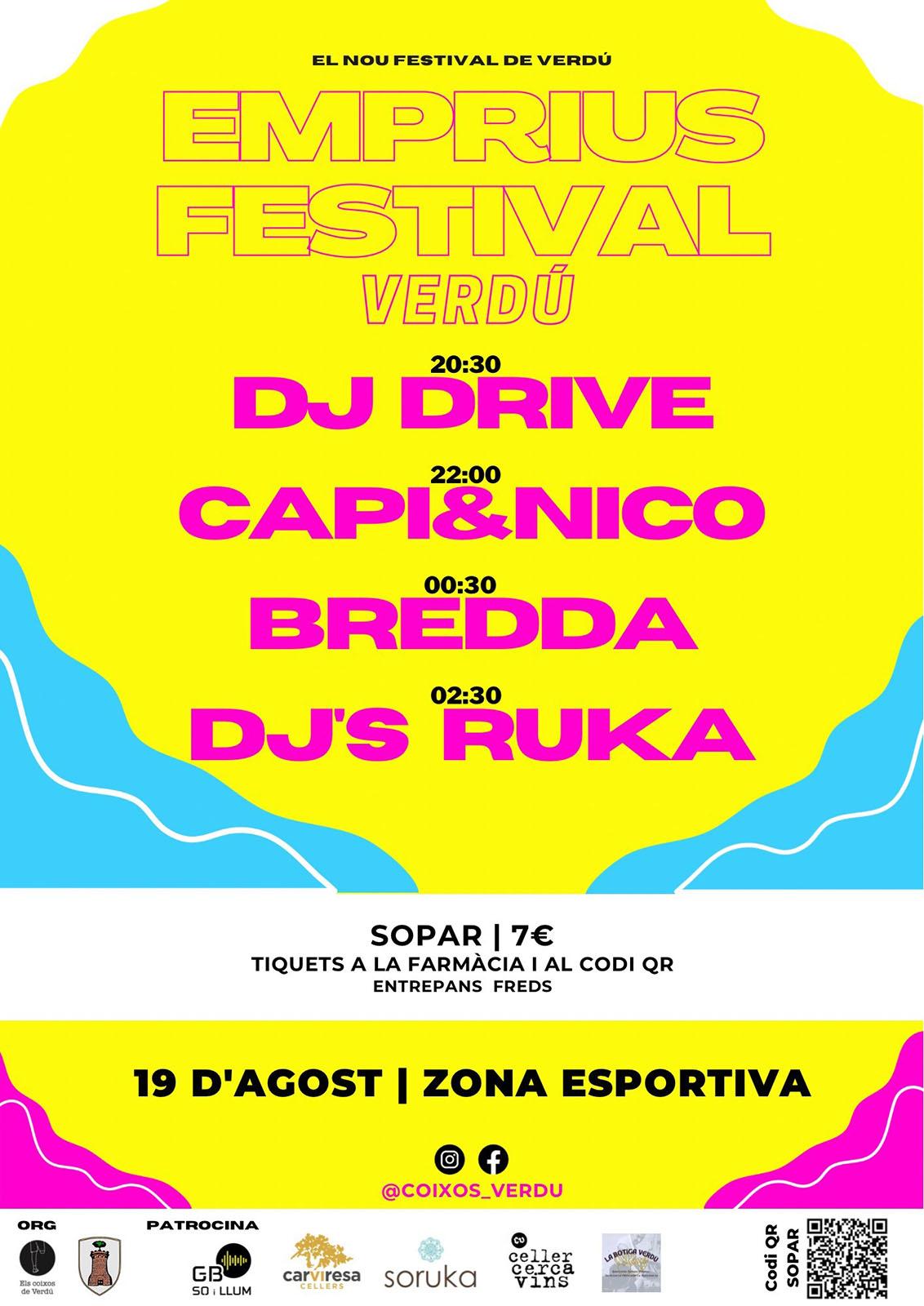 cartell Emprius Festival