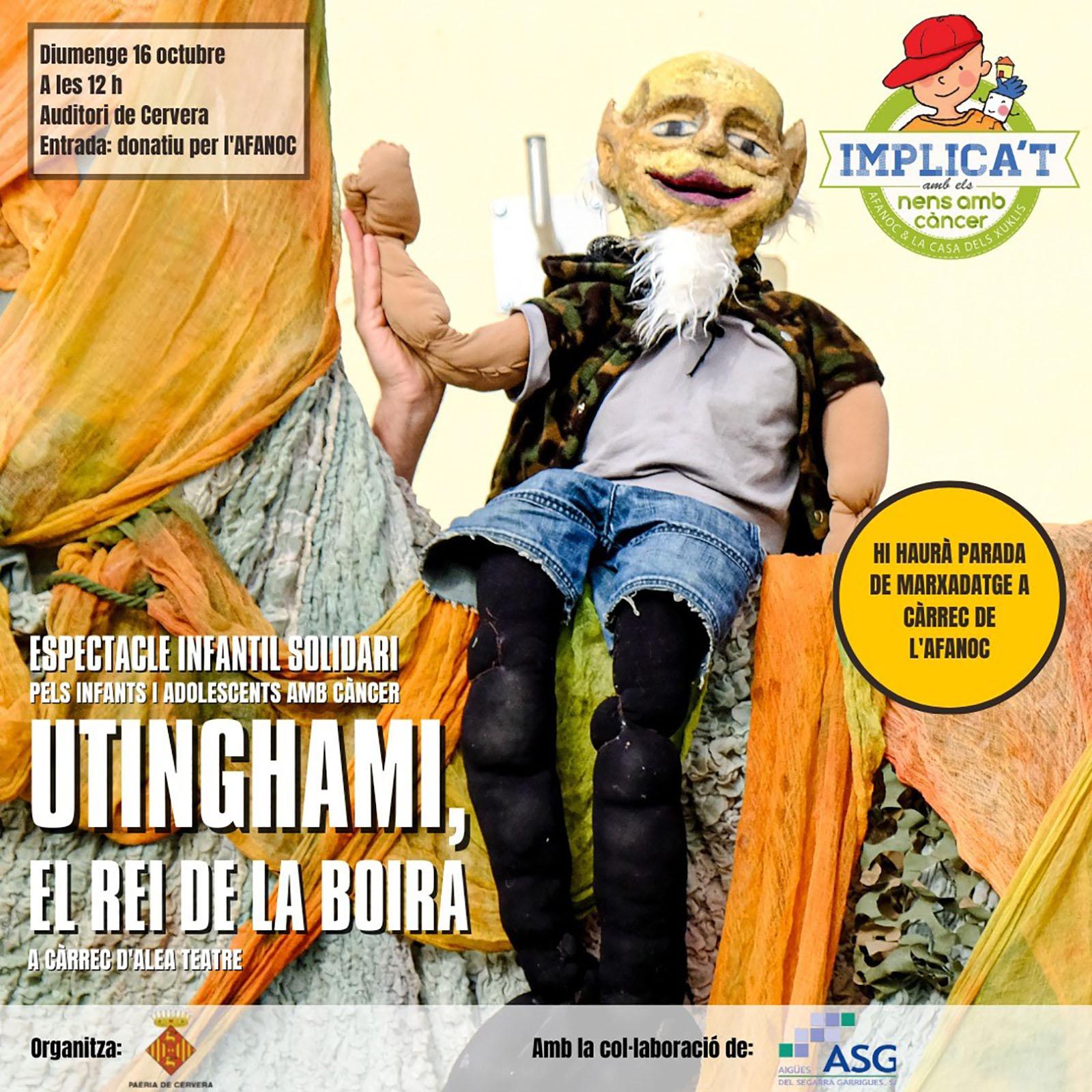 cartell Espectacle 'Utinghami, el rei de la boira'