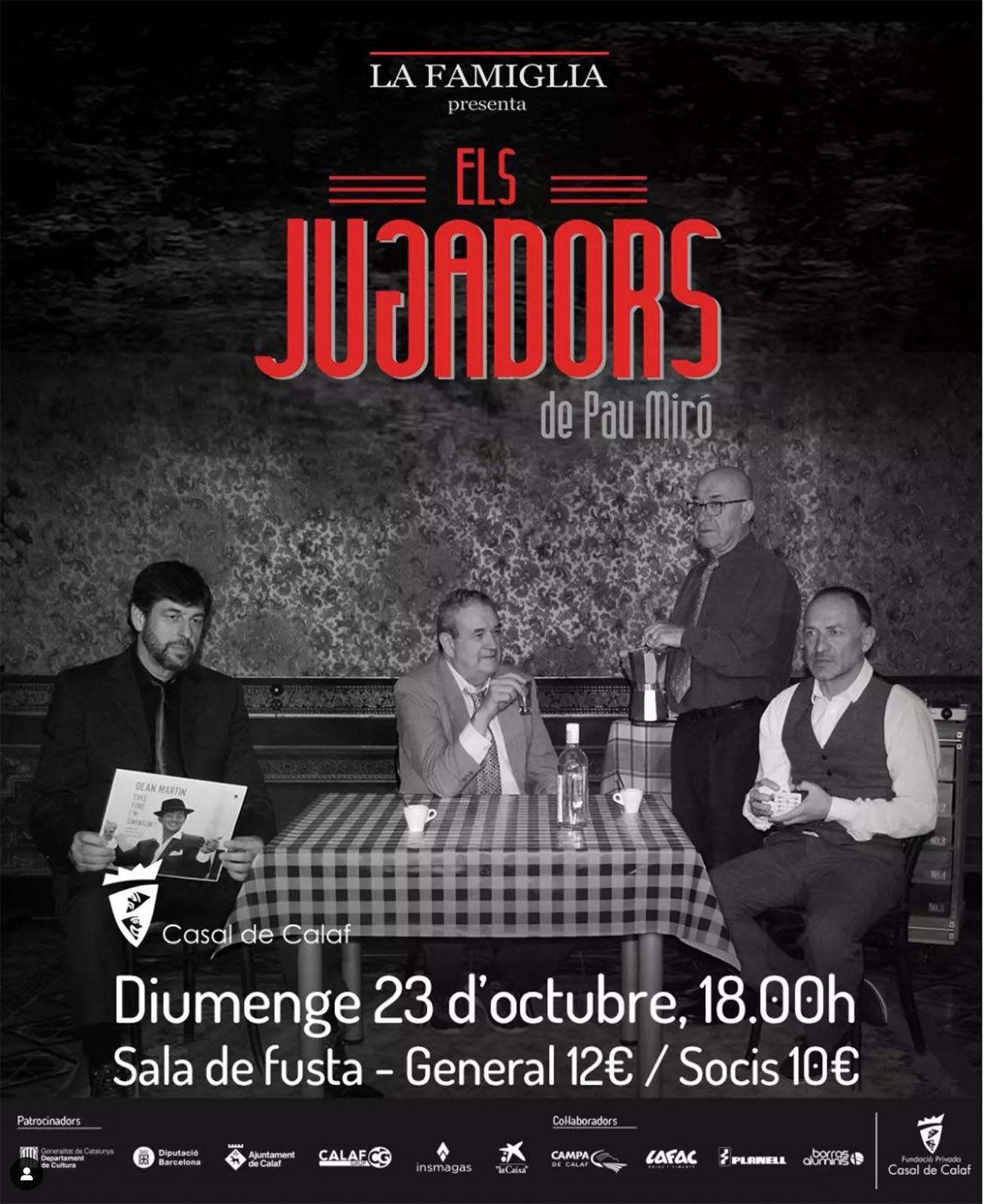 cartell Teatre 'Els Jugadors'