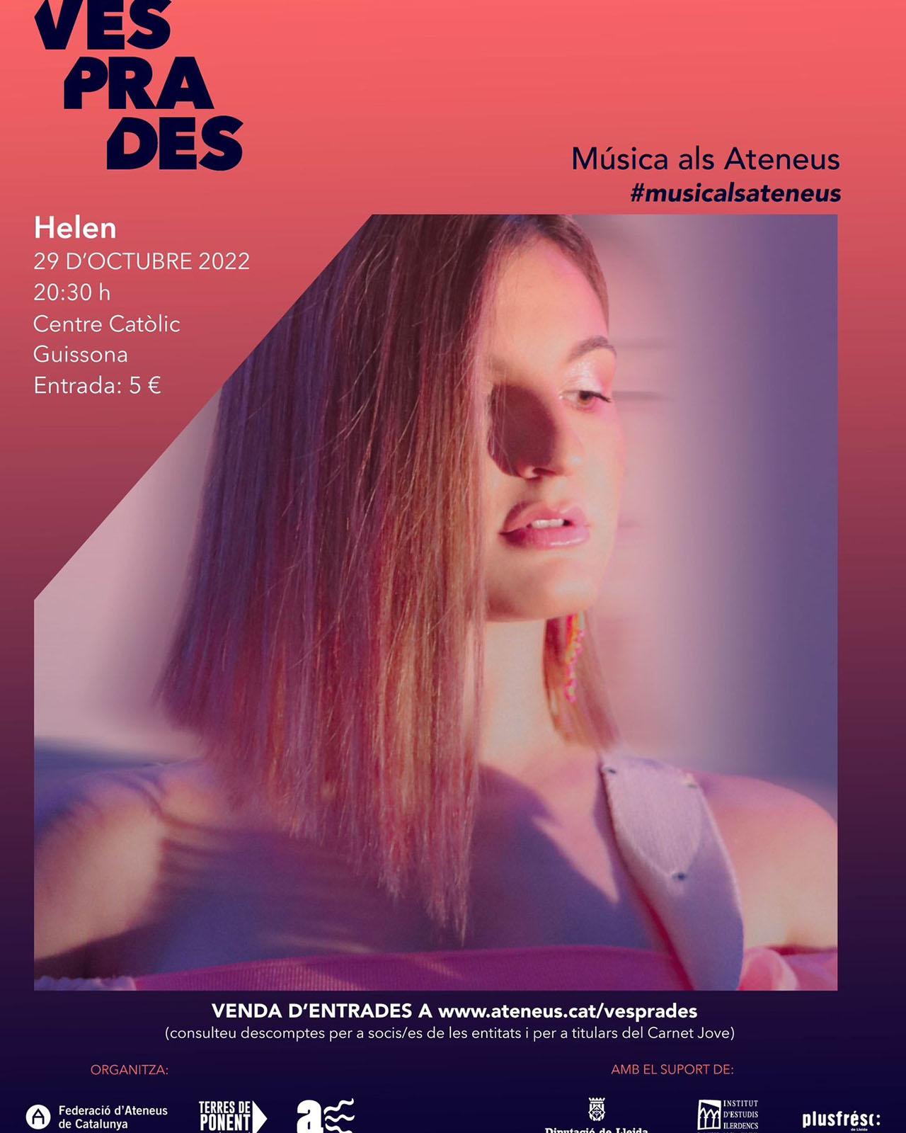 cartell Concert 'Helen'