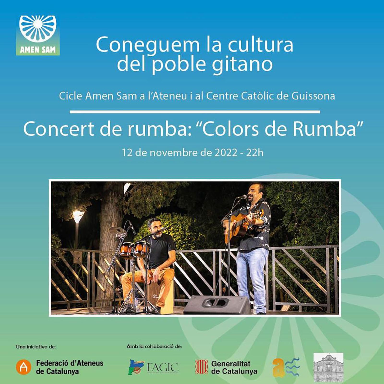 cartell Concert 'Colors de Rumba'