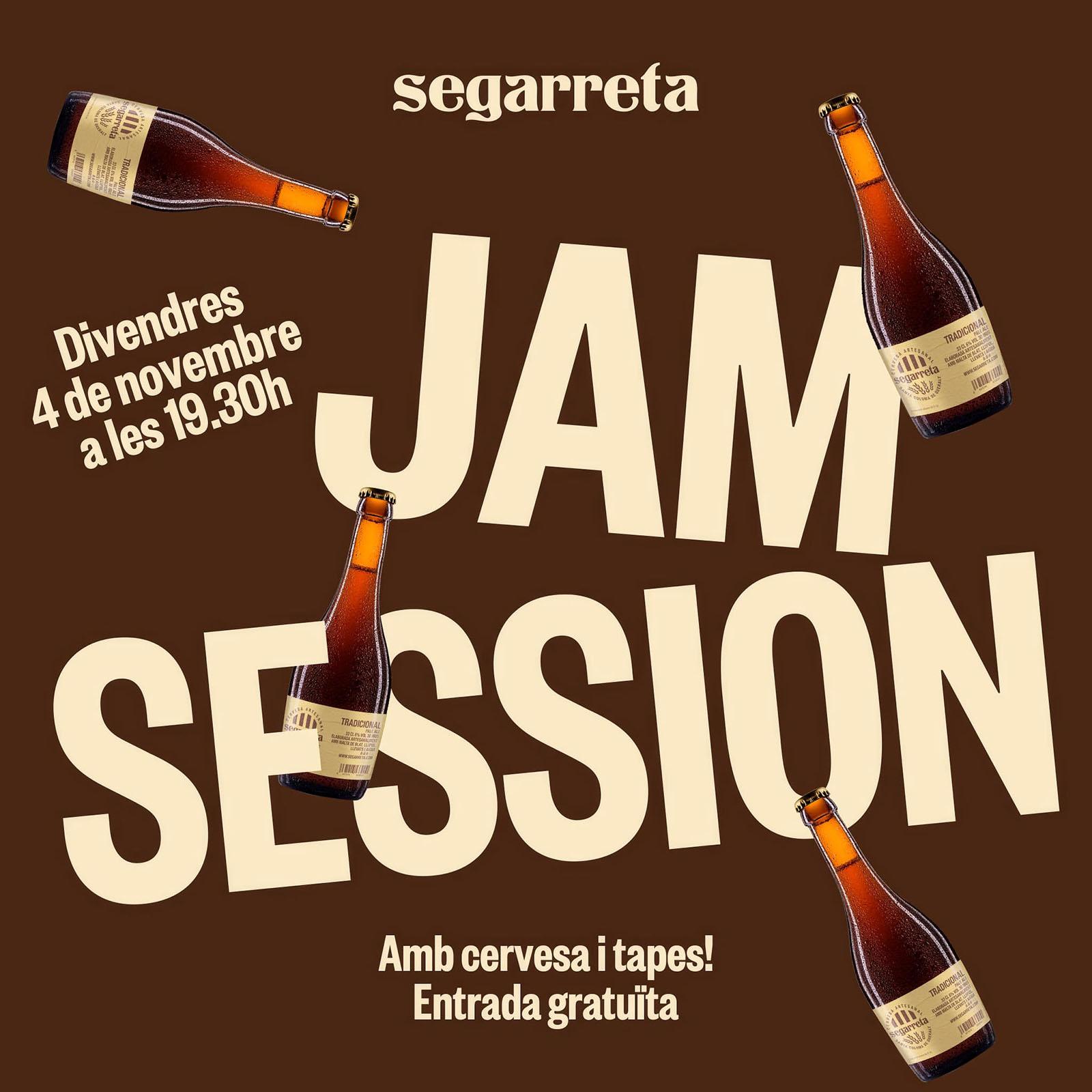 cartell JamSession a La Segarreta