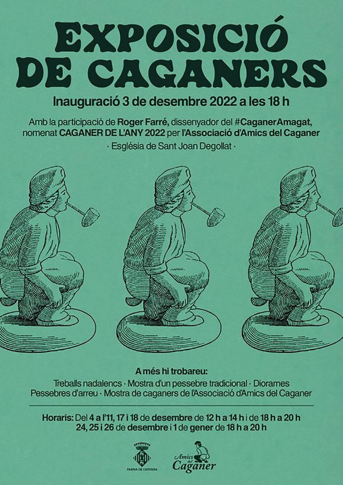 cartell Exposició de caganers