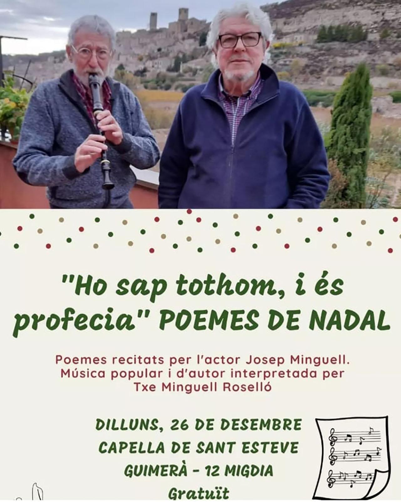 cartell Poemes de Nadal