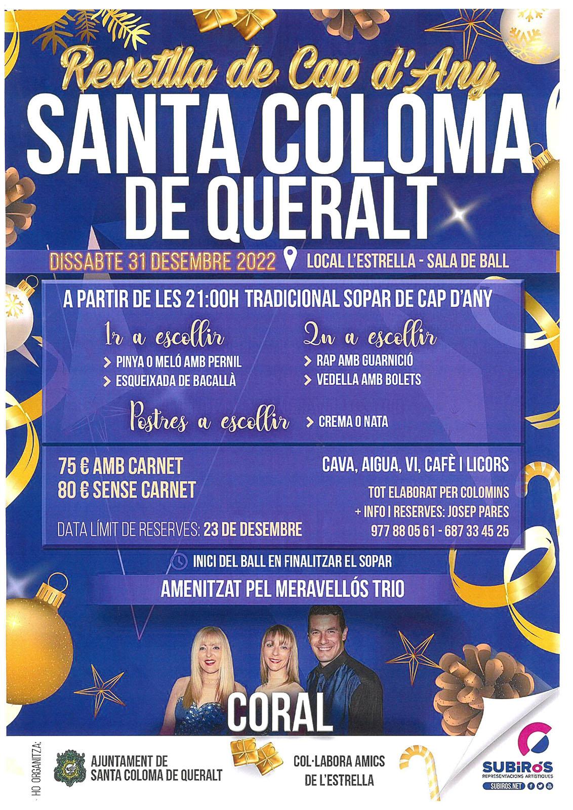 cartell Cap d'Any a l'Estrella