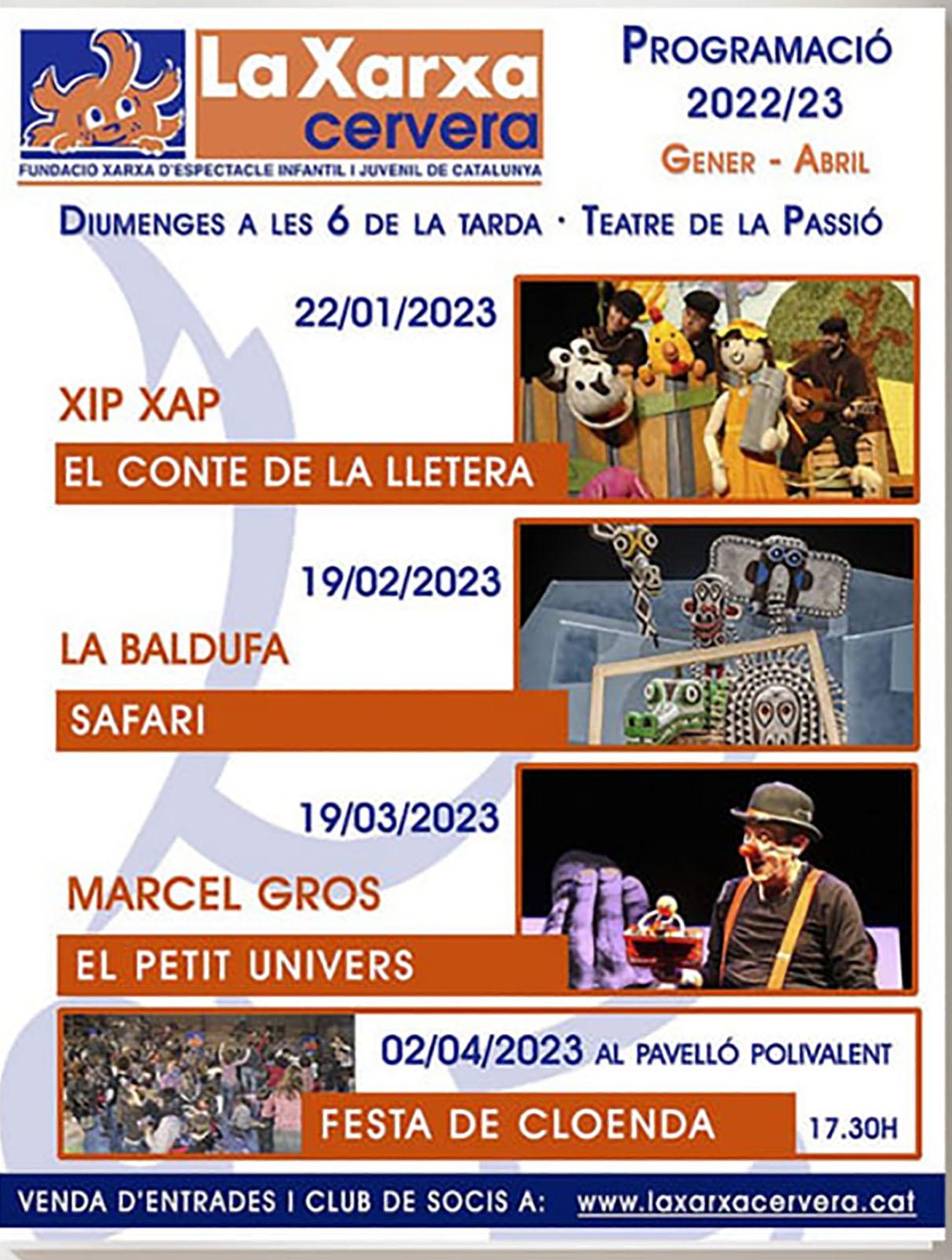 cartell Teatre infantil 'Safari'