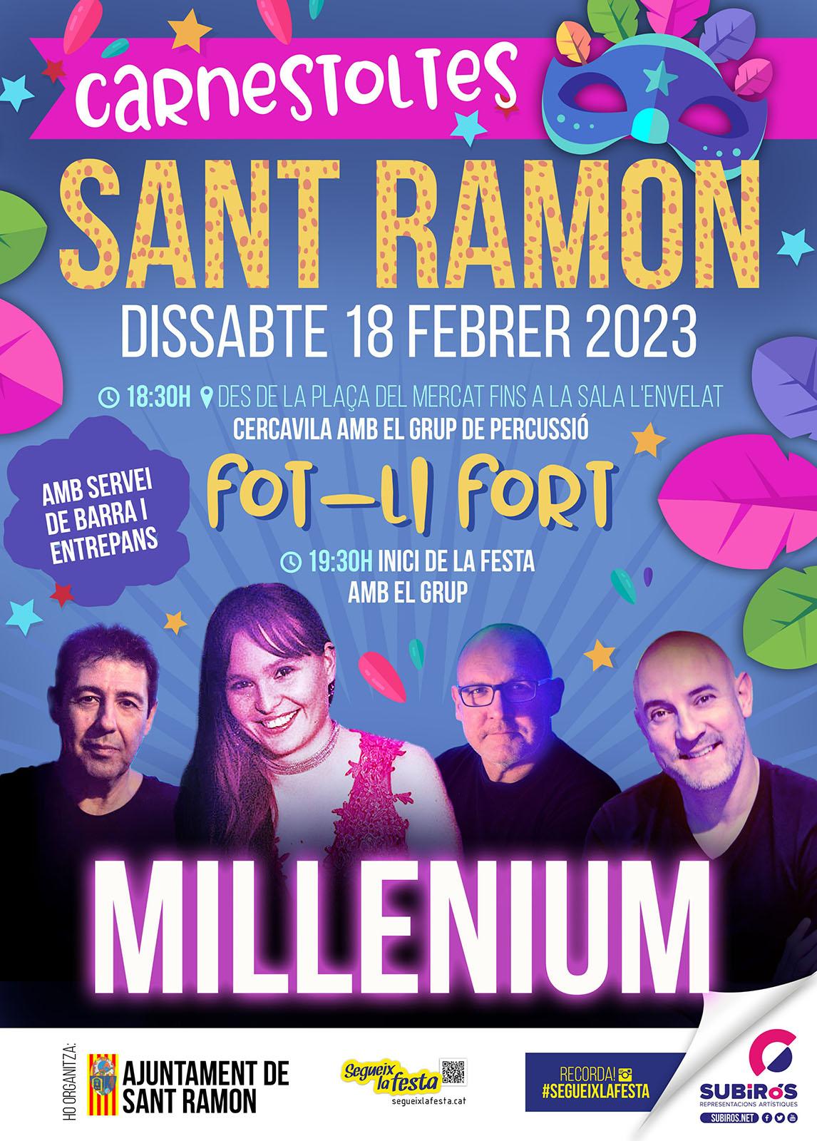 cartell Carnestoltes de Sant Ramon 2022
