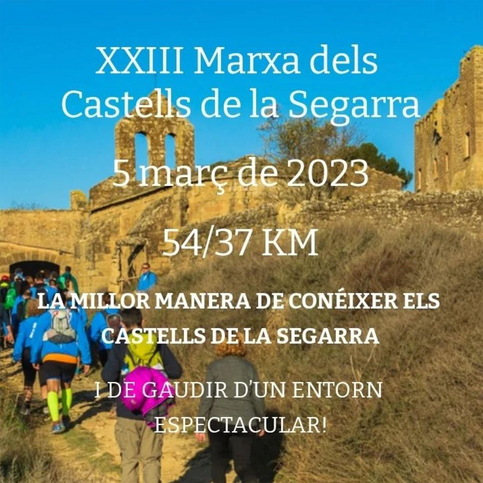 cartell XXIII Marxa dels Castells de la Segarra