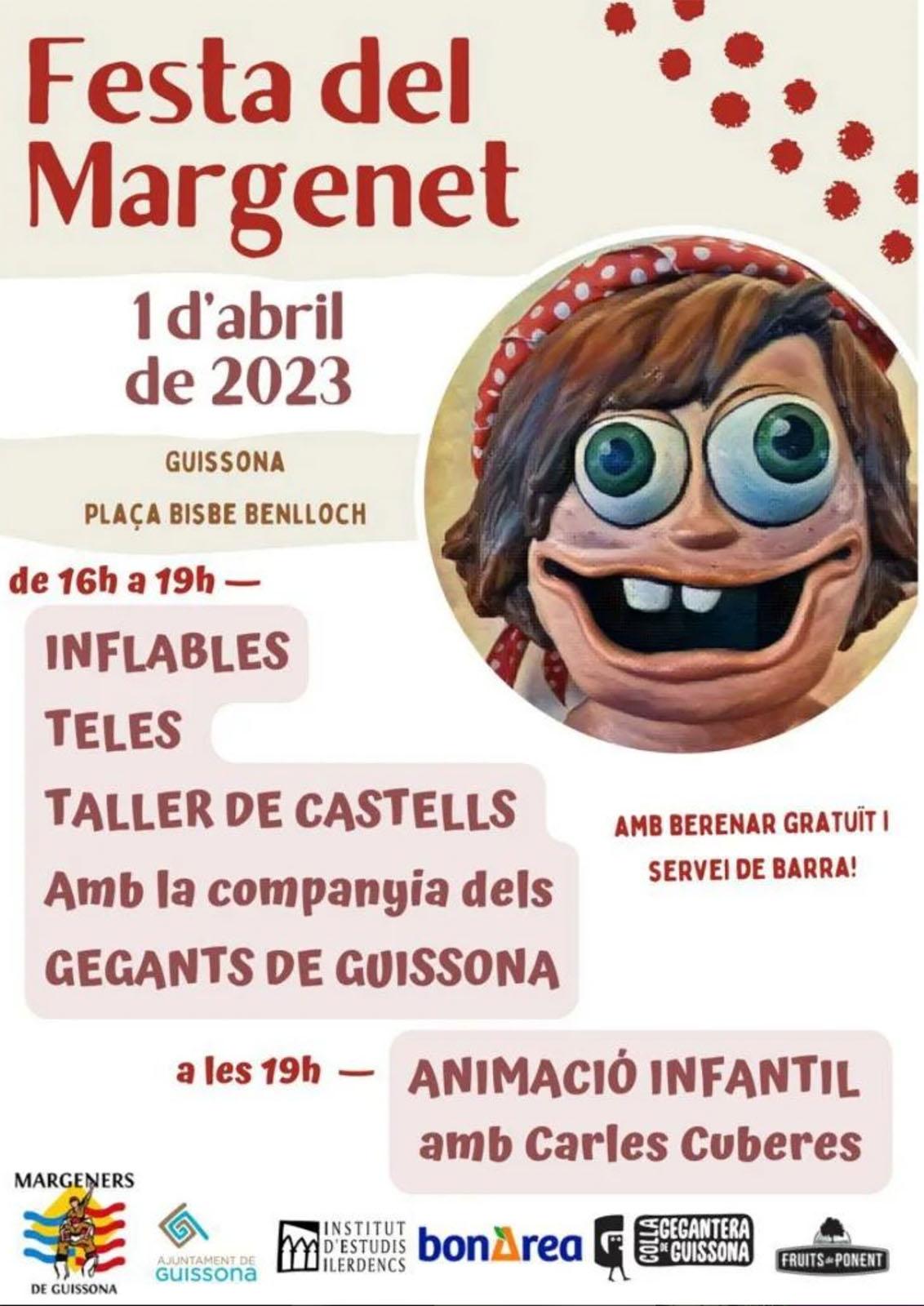 cartell Festa del Margenet 2023