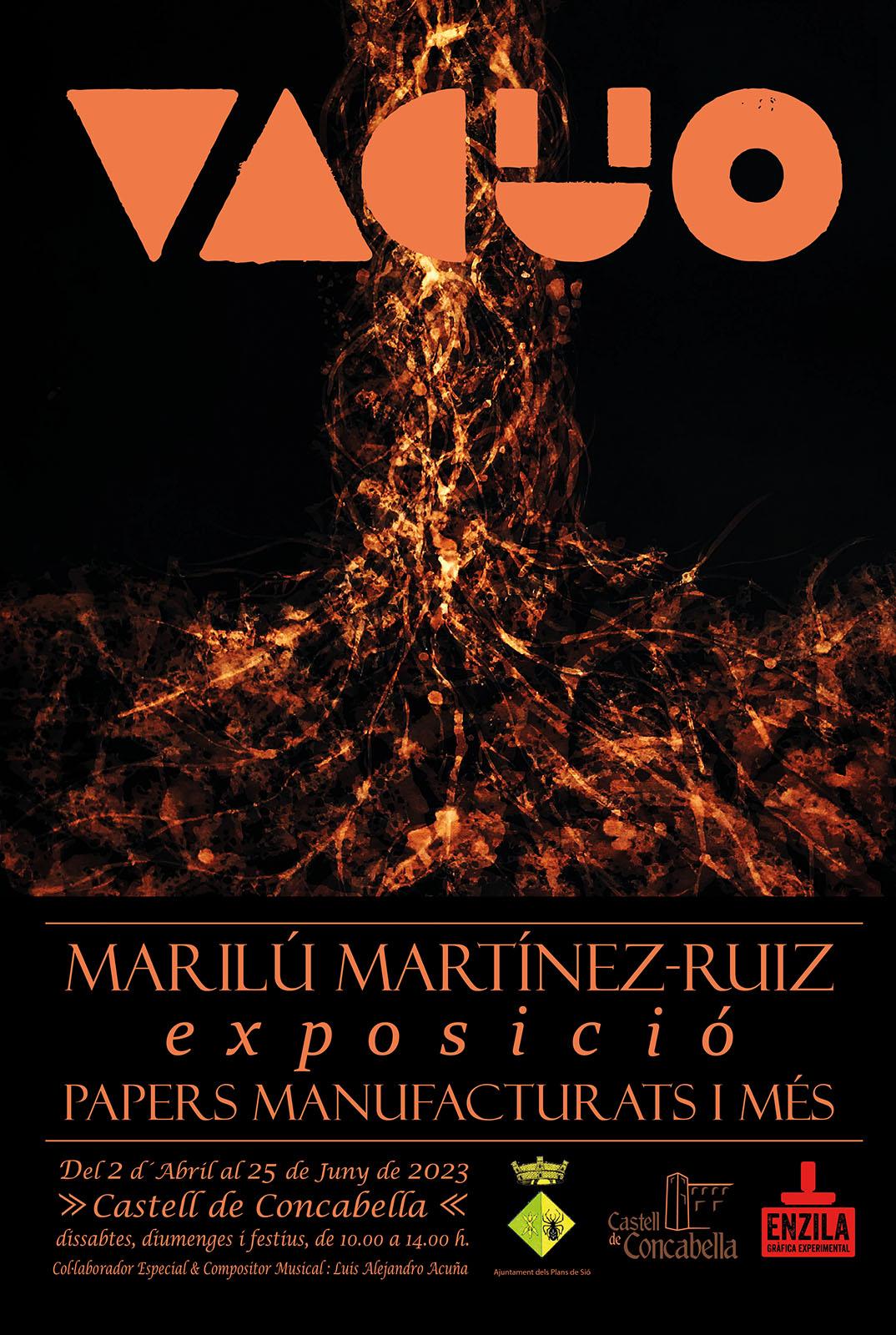 cartell Exposició ' Vacuo'