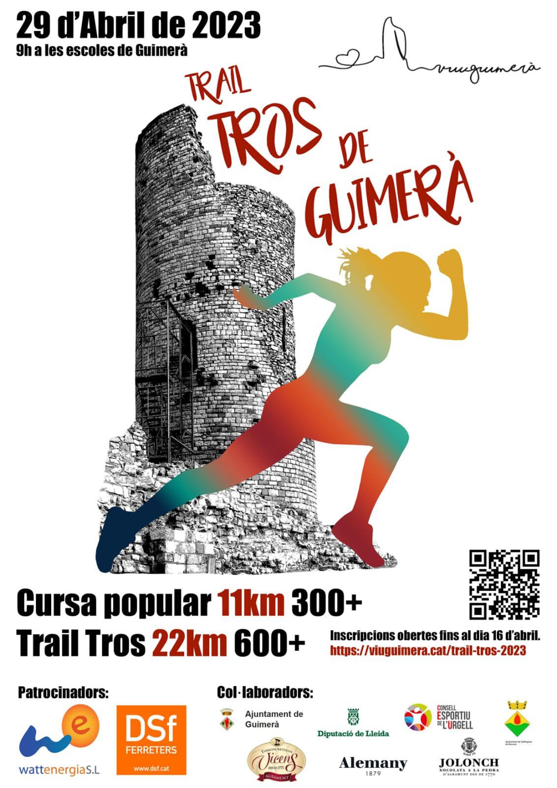 cartell 1a Trail Tros de Guimerà