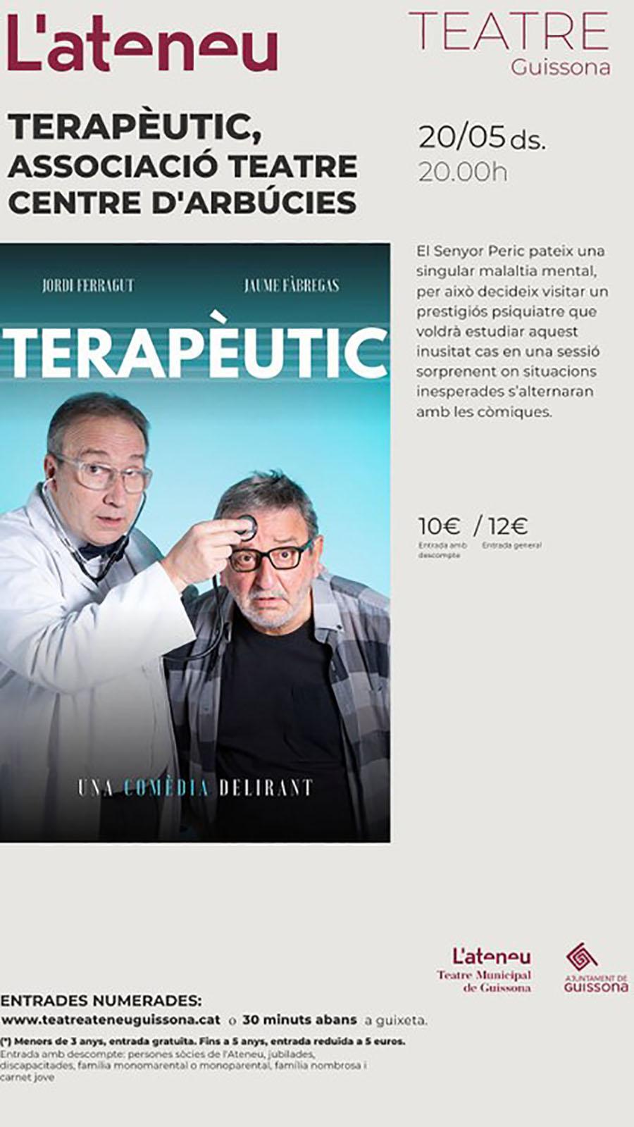 cartell Teatre 'Terapèutic'