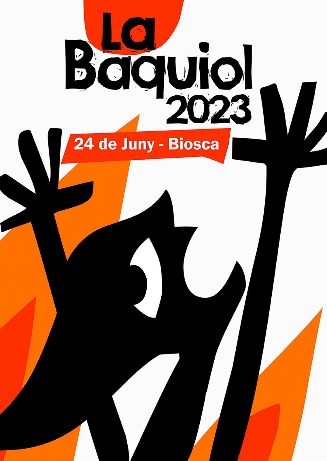cartell Festa de La Baquiol 2023