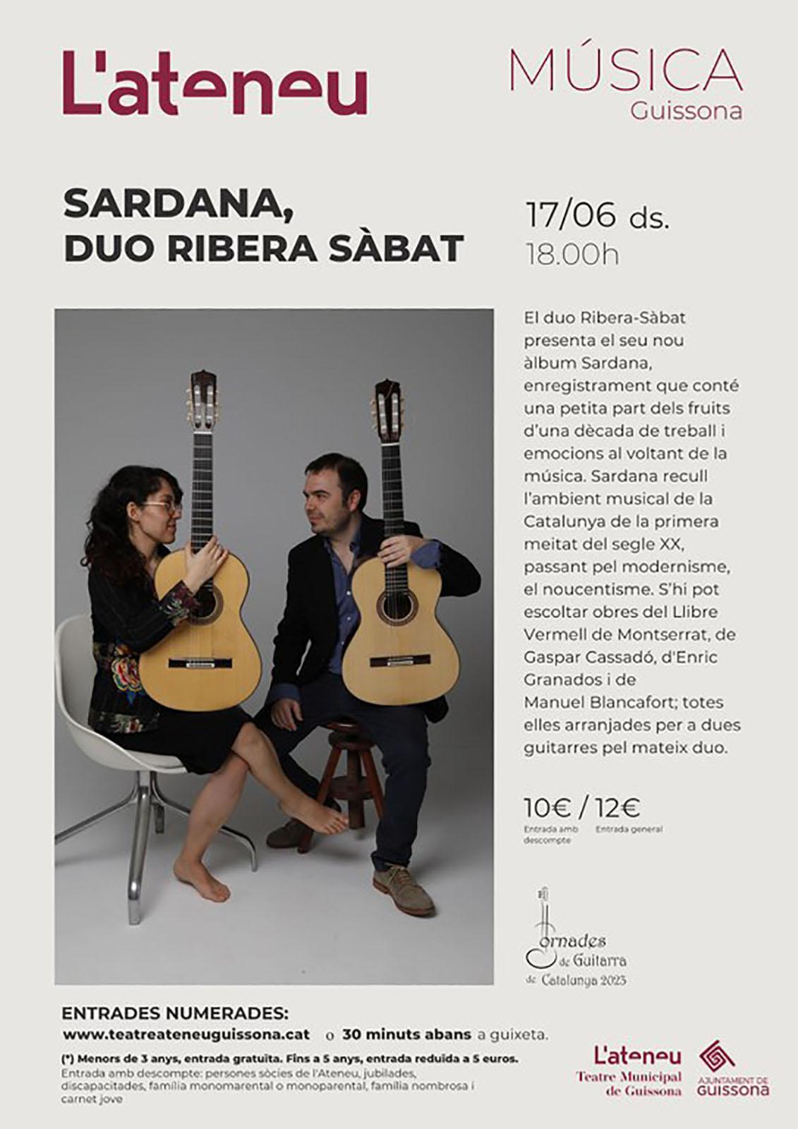 cartell Concert  de guitarres