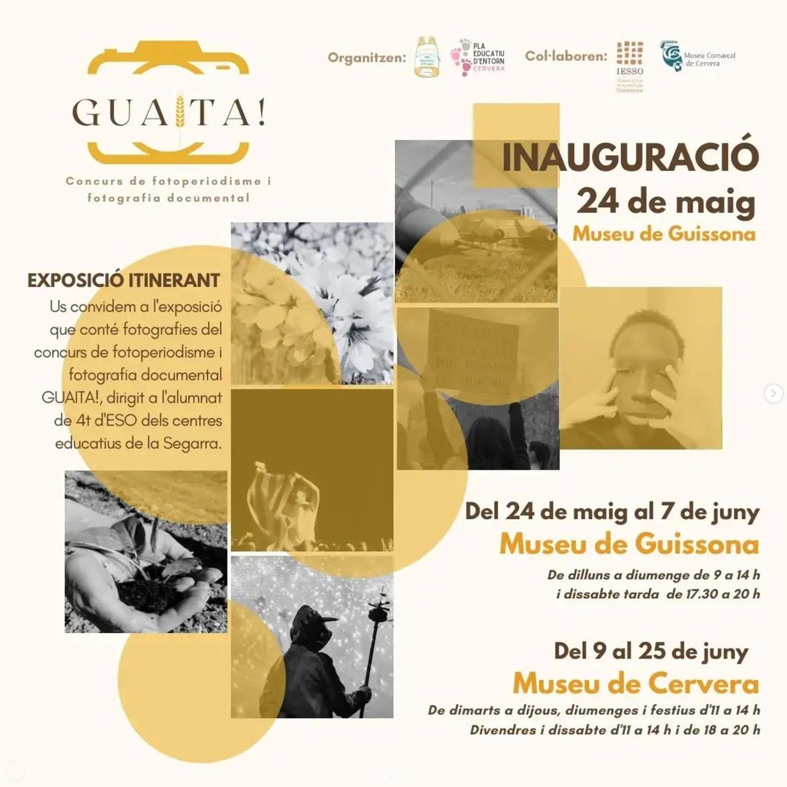 cartell Exposició fotogràfica 'GUAITA??'