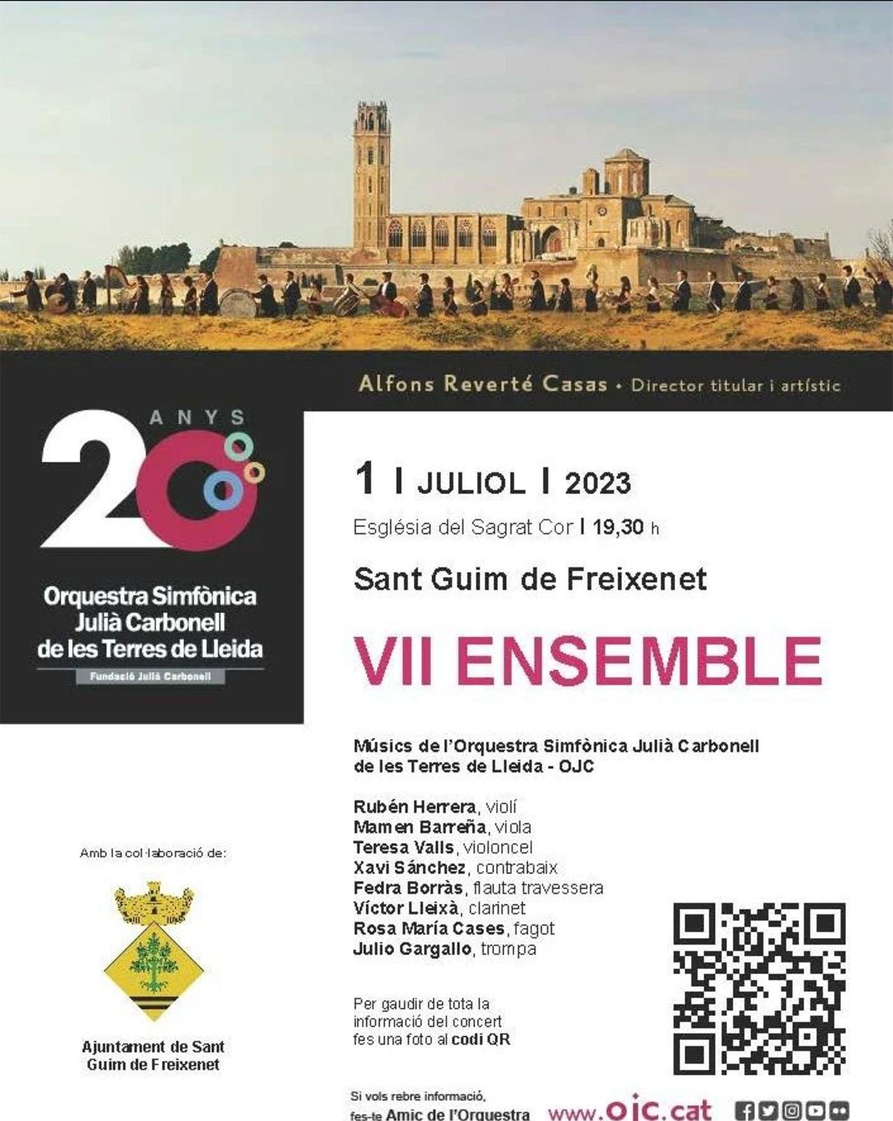 cartell Concert 'Cordes… amb vent'