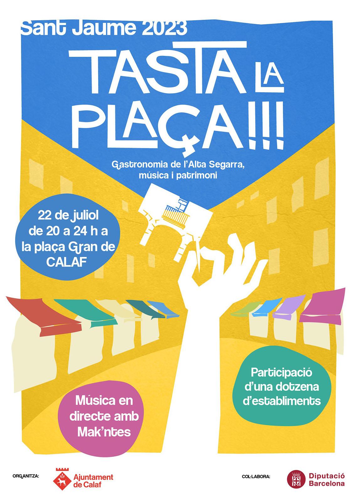 cartell Tasta la plaça 2023