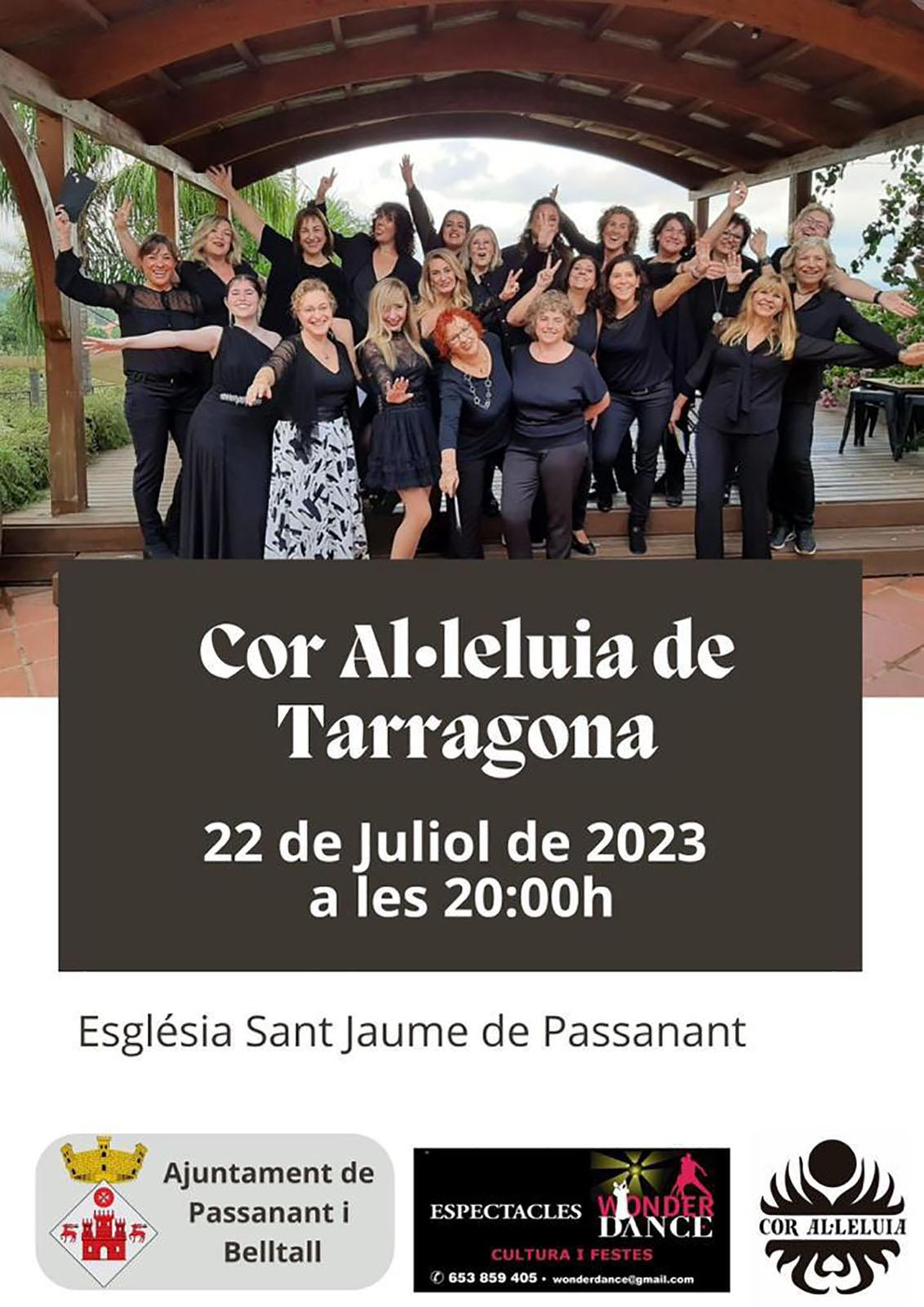 cartell Concert del Cor Al·leluia