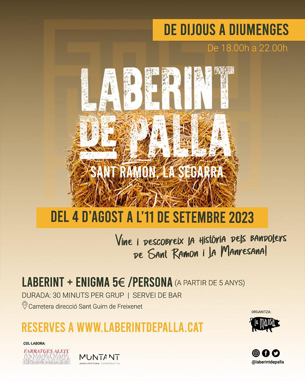 cartell Laberint de palla 2023