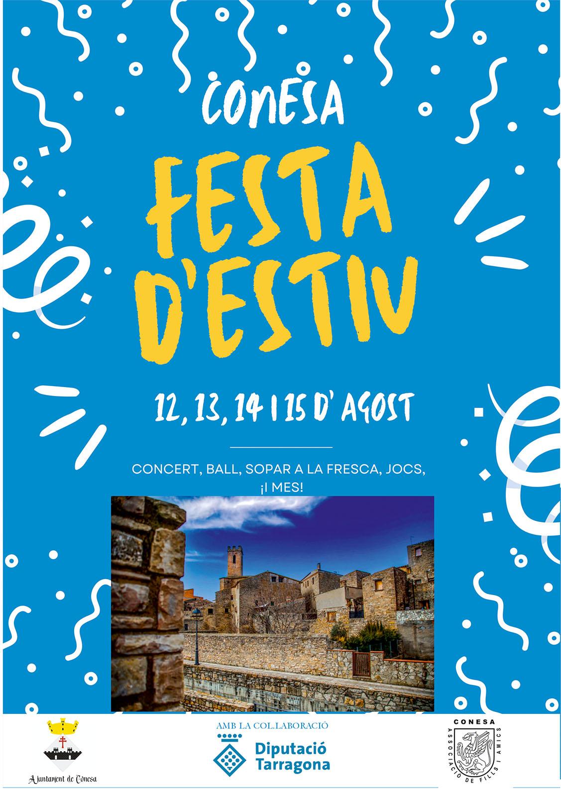 cartell Festa d'Estiu 2023