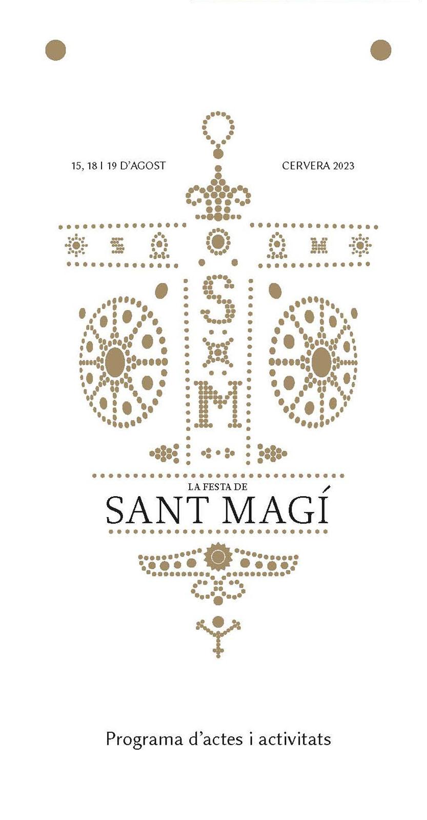 cartell Festa de Sant Magí 2023