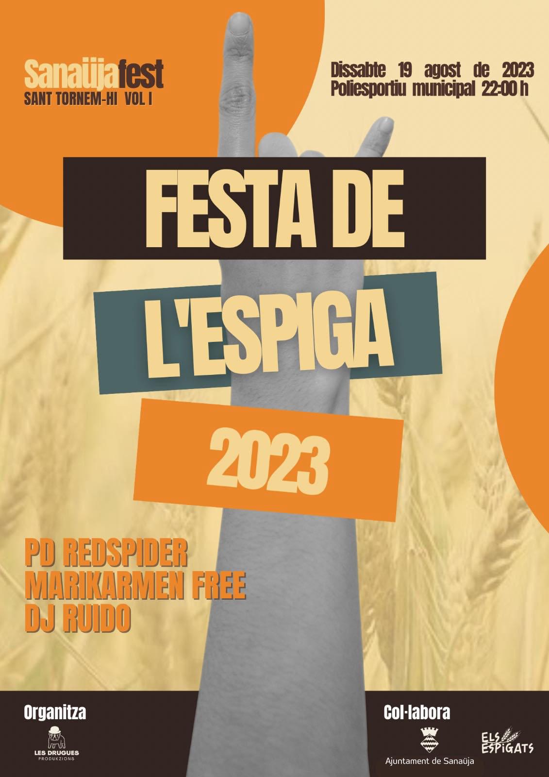 cartell Festa de l'espiga 2023