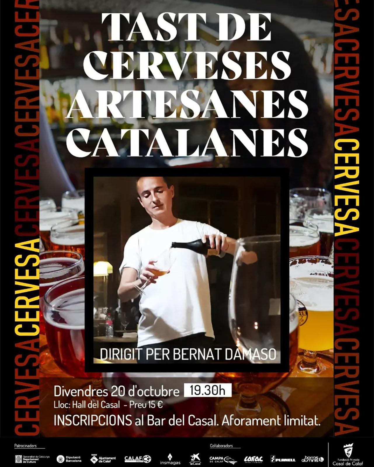 cartell Tast de cerveses artesanes