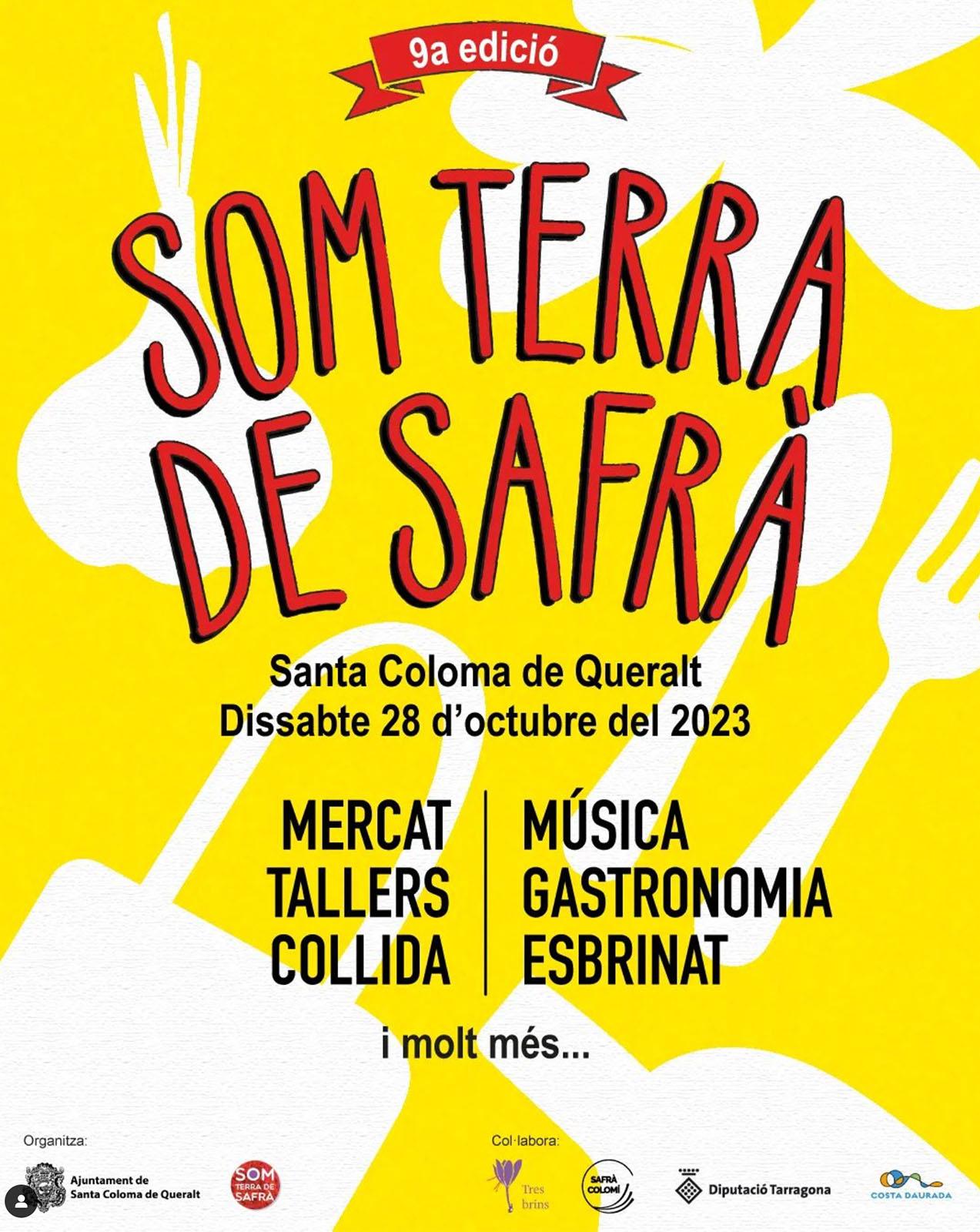 cartell Som Terra de Safrà 2023