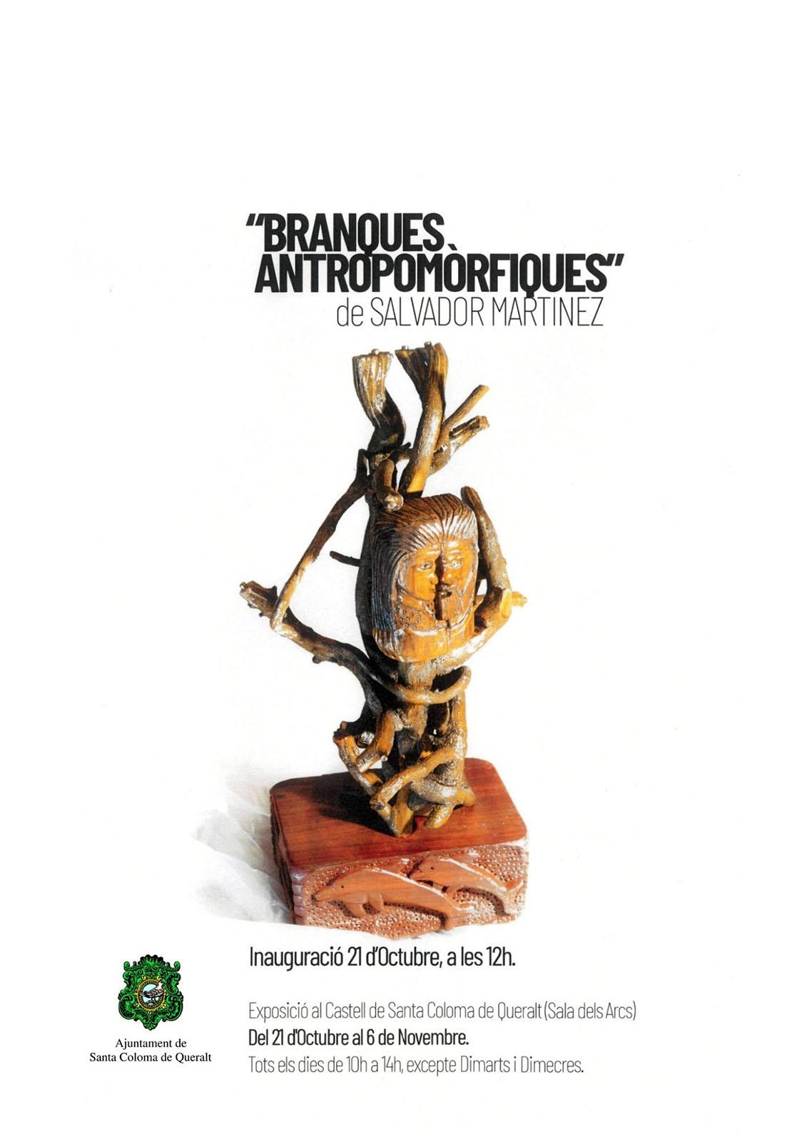 cartell Exposició 'Branques antropomòrfiques'