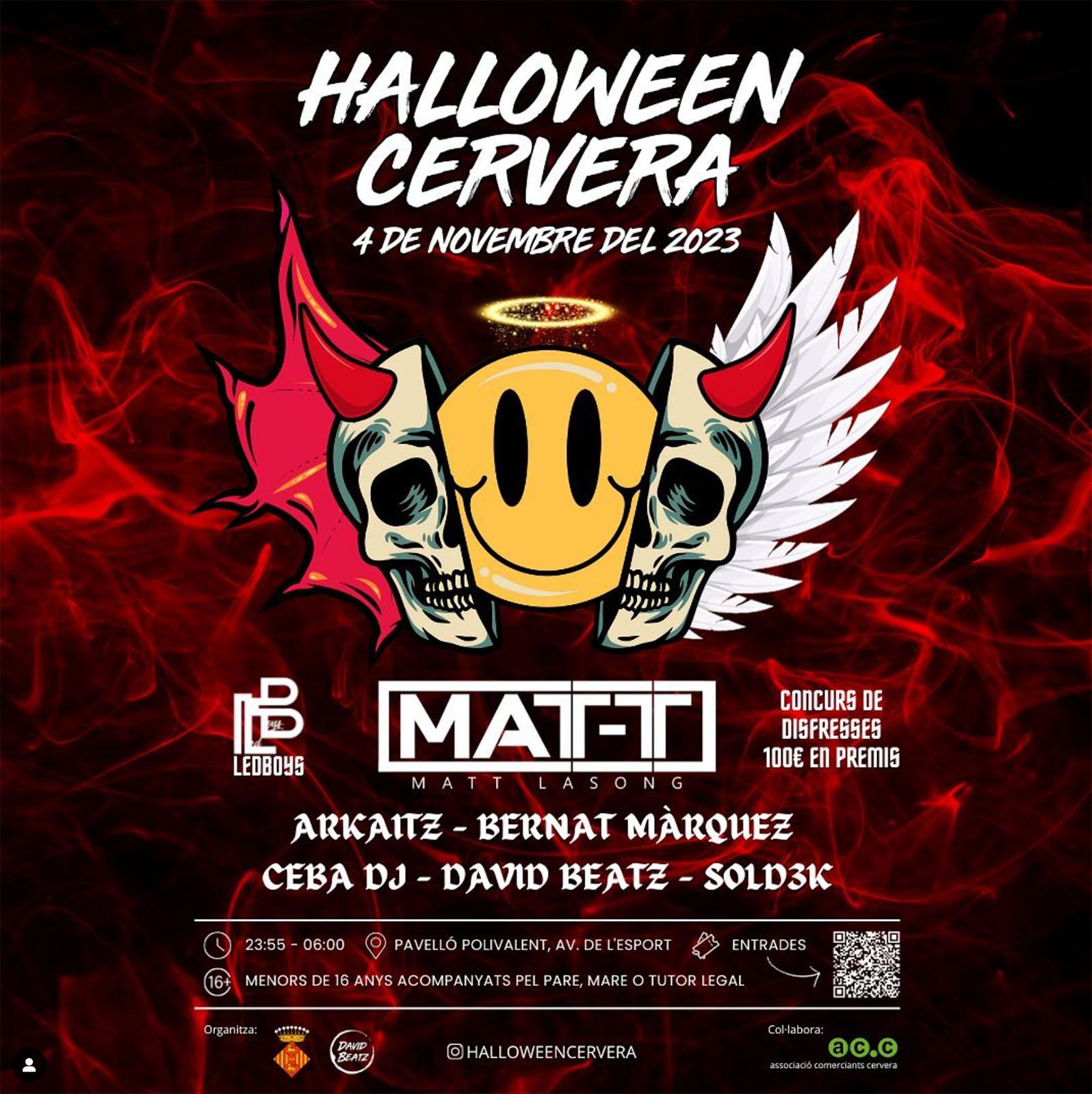 cartell Halloween Cervera