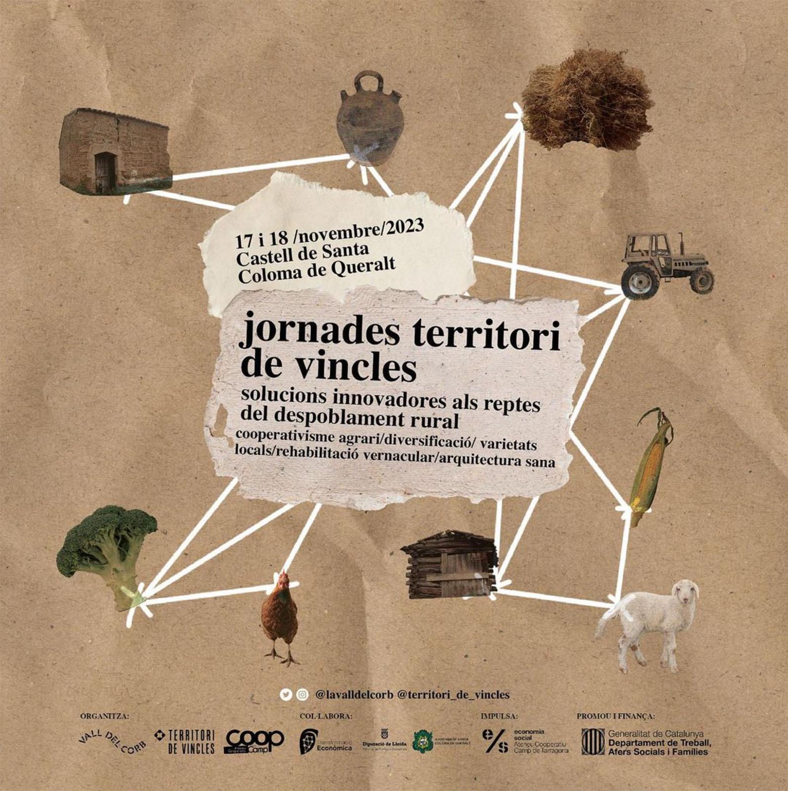 cartell Jornades 'Territori de vincles'