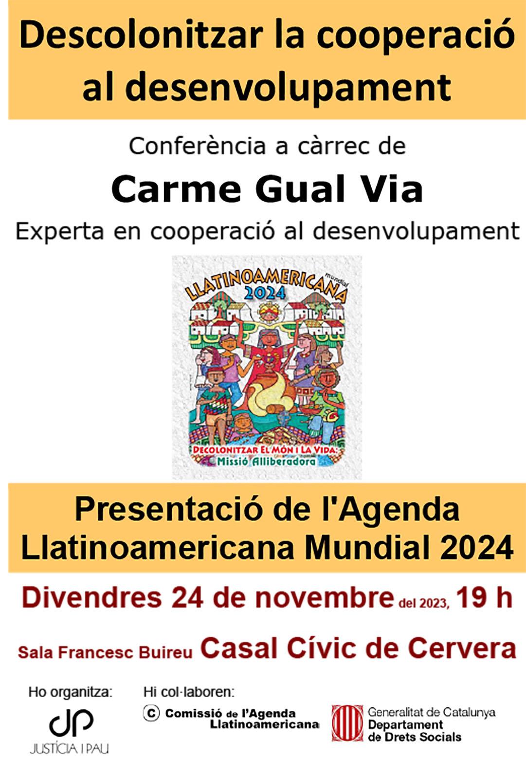 cartell Descolonitzar la cooperació al desenvolupament