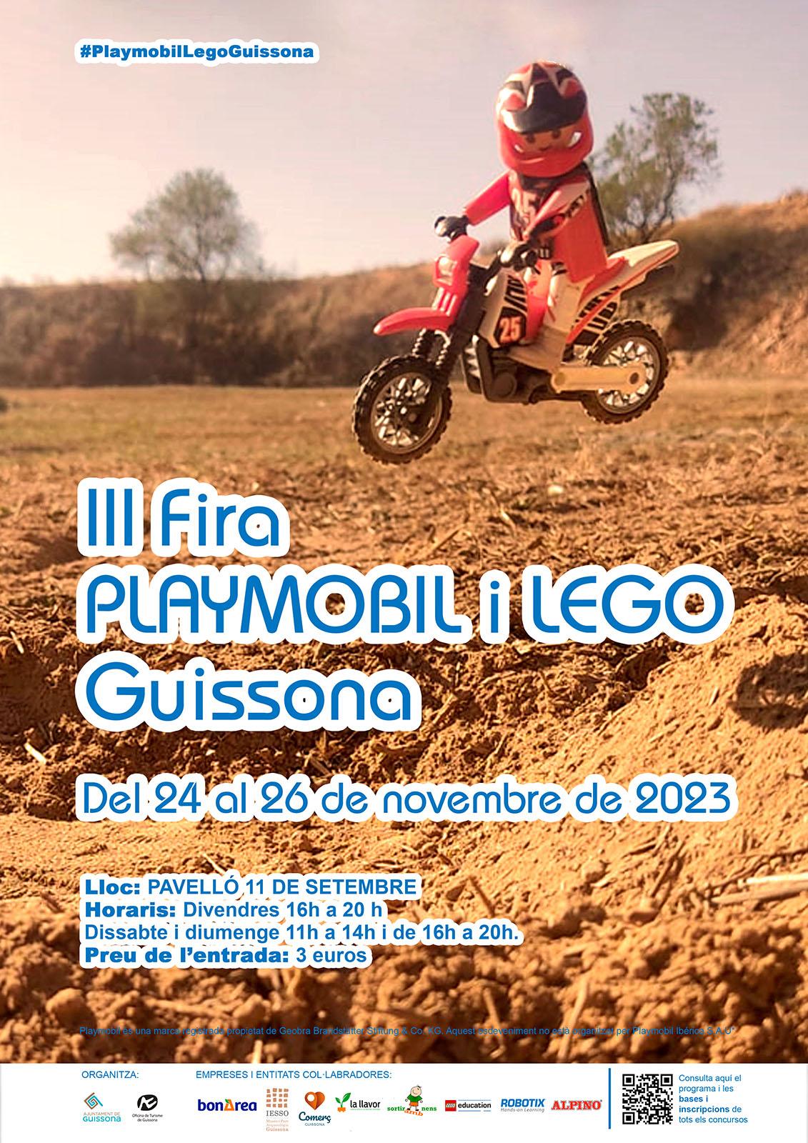 cartell III Fira Playmobil i LEGO