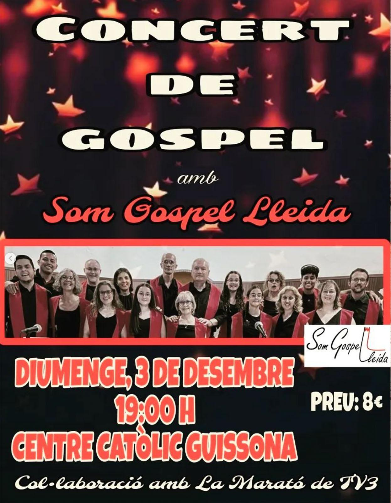 cartell Concert de Gòspel