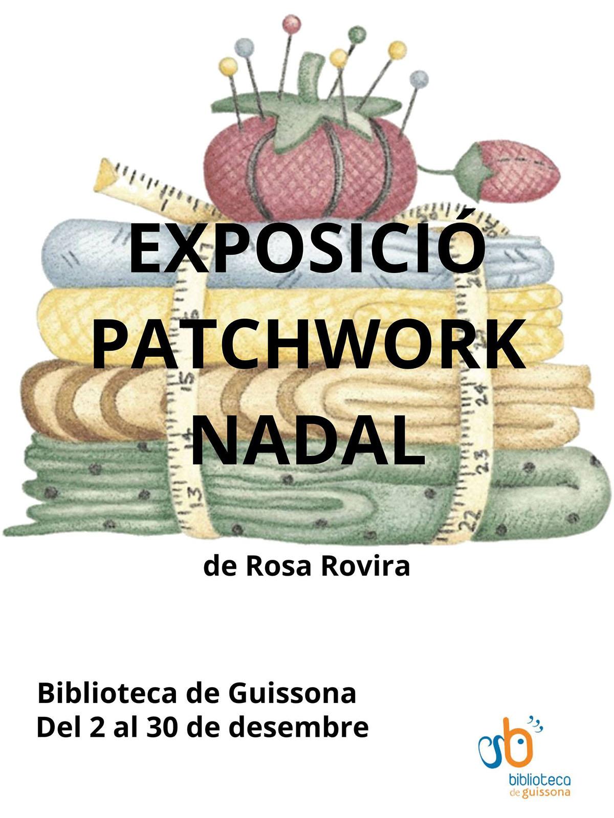 cartell Exposició de patchwork