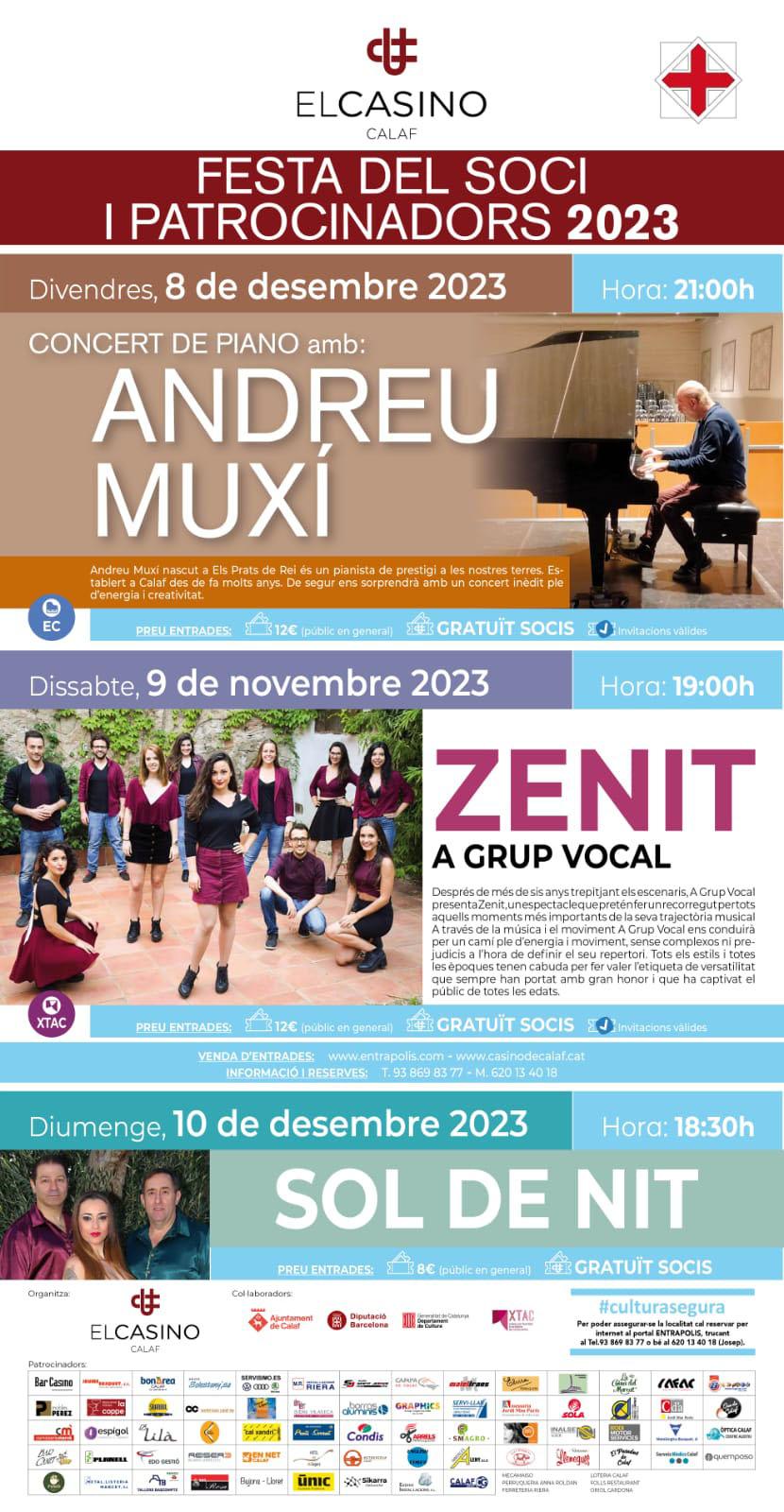 cartell Concert de piano