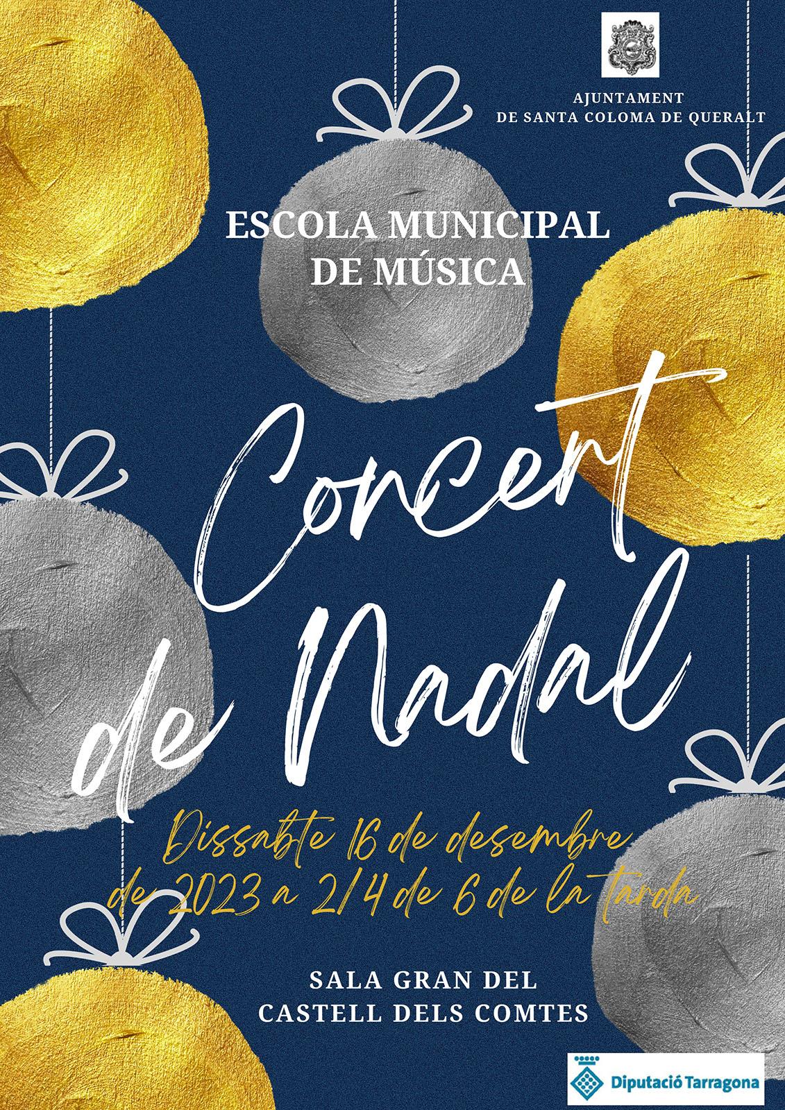 cartell Concert de Nadal