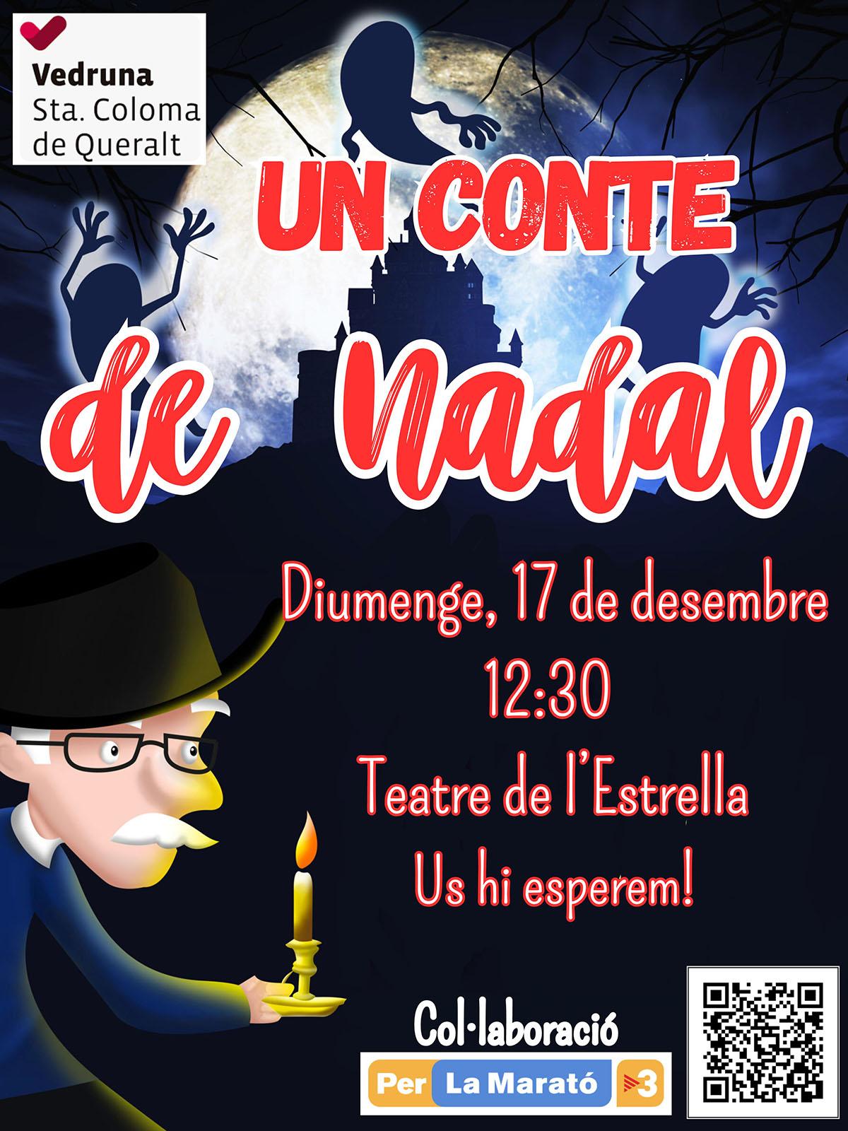 cartell Teatre 'Un Conte de Nadal '