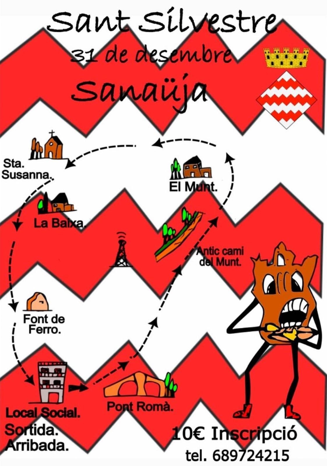 cartell Caminada /Cursa de Sant Silvestre